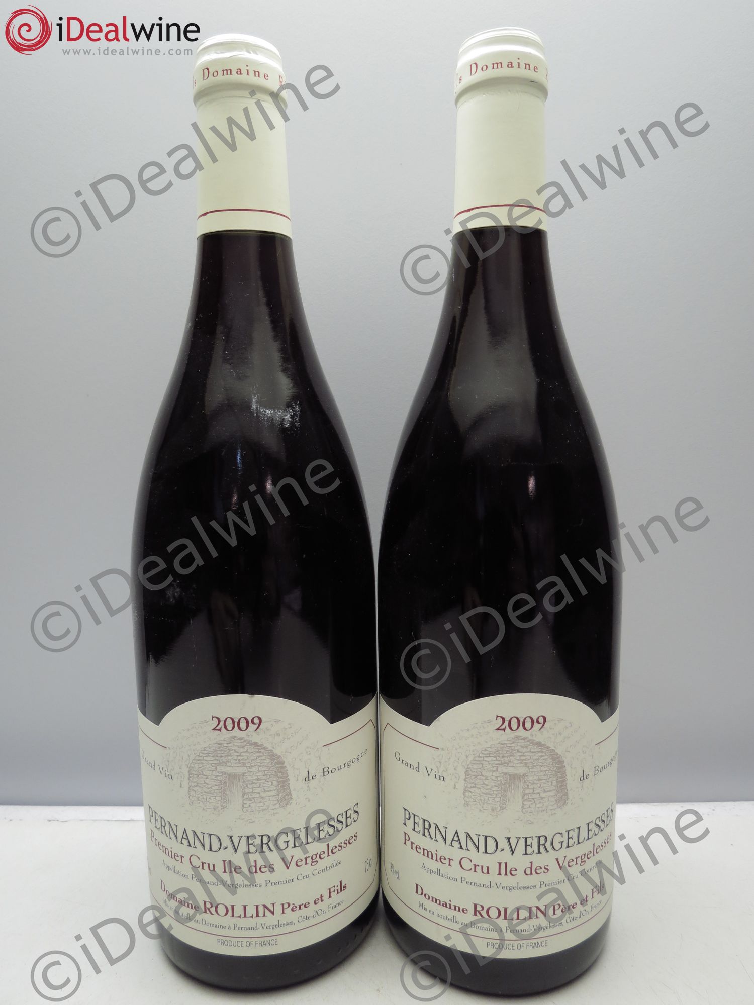 Pernand-Vergelesses 1er Cru Rémi Rollin 2009 - Lot de 2 bouteilles - 0