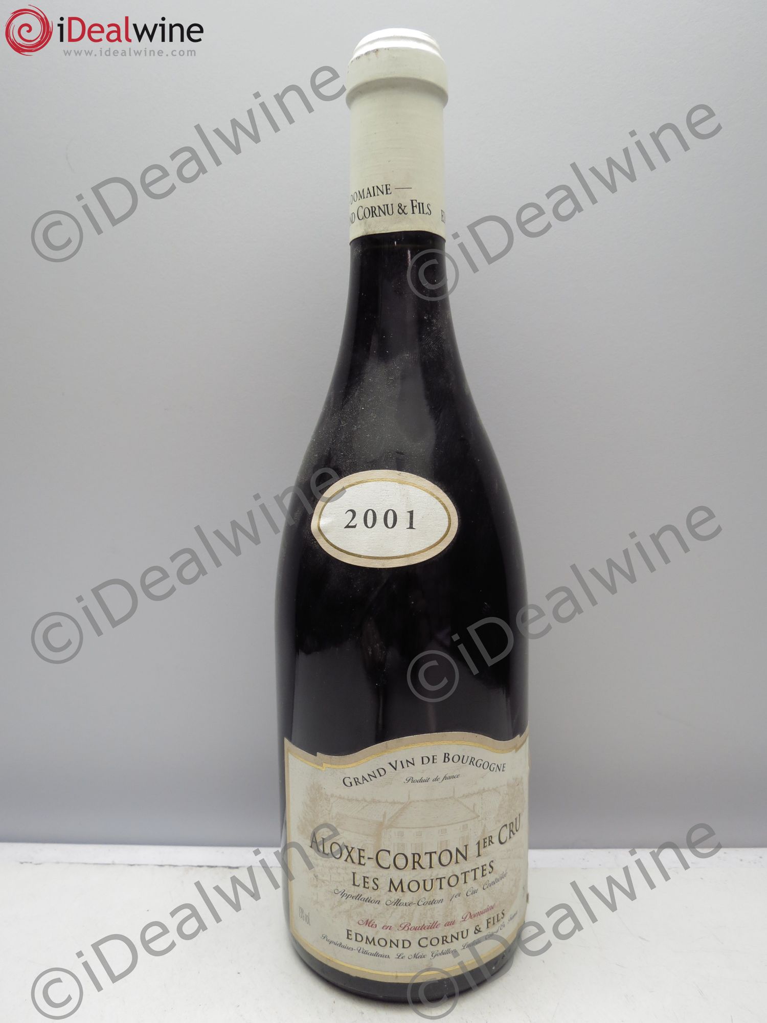 Aloxe-Corton 1er Cru Edmond Cornu 2001 - Lot de 1 bouteille - 0
