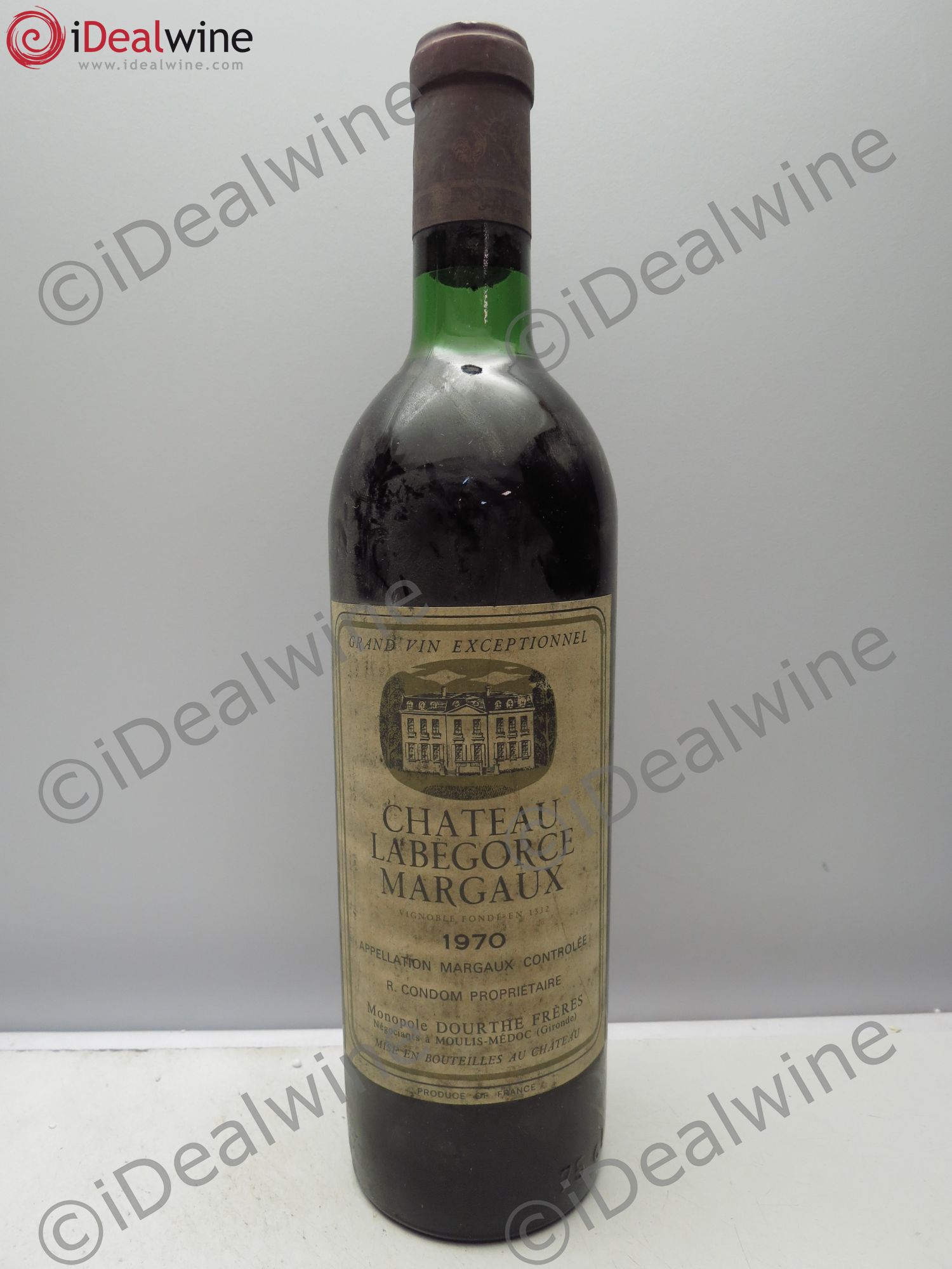 Château Labegorce Cru Bourgeois 1970 - Lot de 1 bouteille - 0