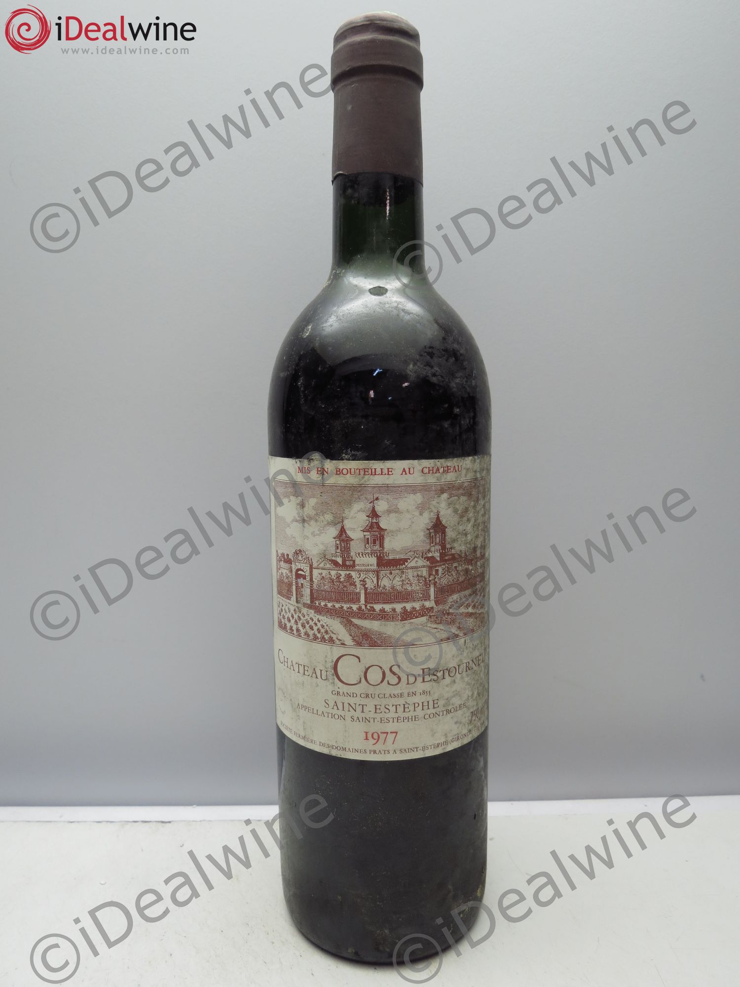 Cos d'Estournel 2ème Grand Cru Classé 1977 - Lot de 1 bouteille - 0