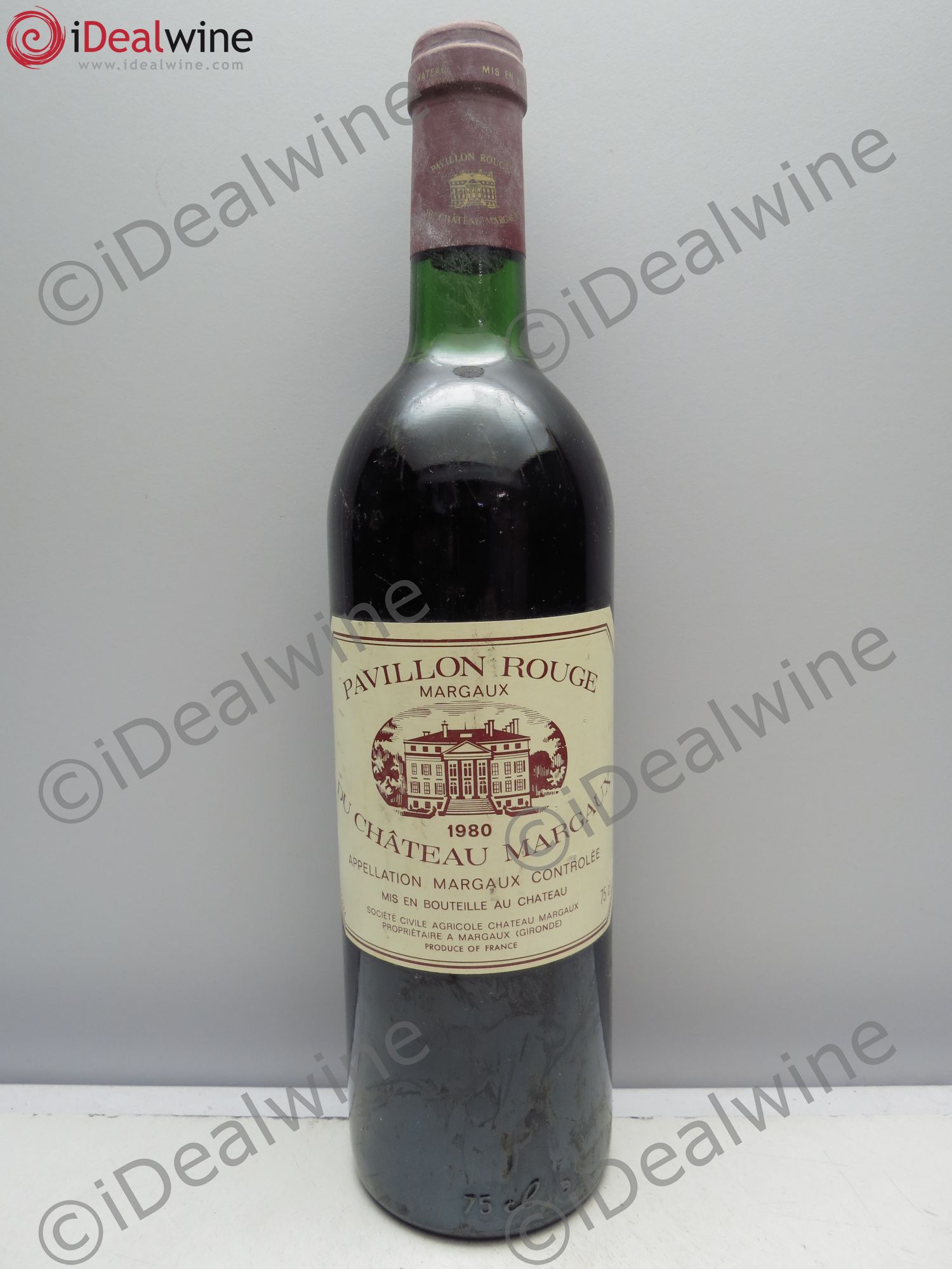 Pavillon Rouge du Château Margaux Second Vin 1980 - Lot de 1 bouteille - 0