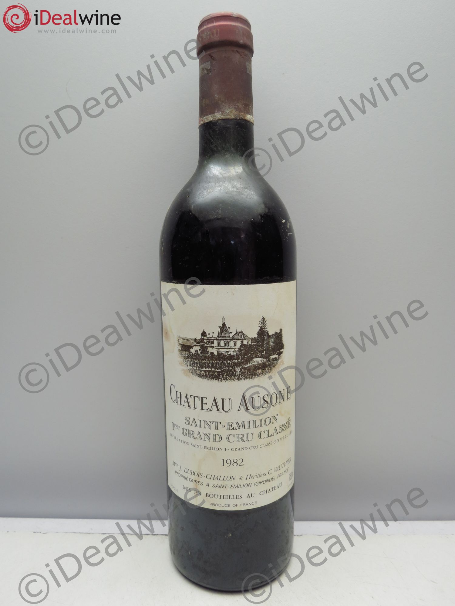 Château Ausone 1er Grand Cru Classé A 1982 - Lot de 1 bouteille - 0