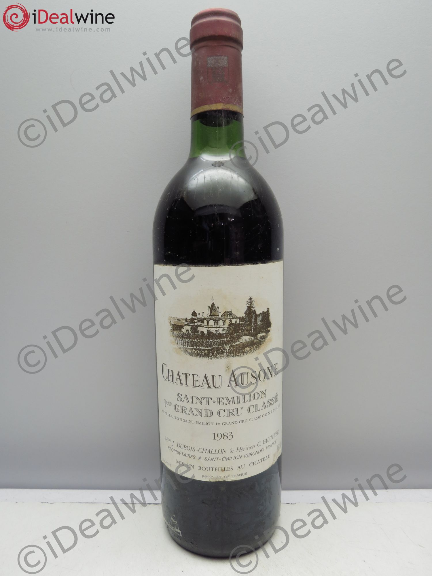 Château Ausone 1er Grand Cru Classé A 1983 - Lot de 1 bouteille - 0