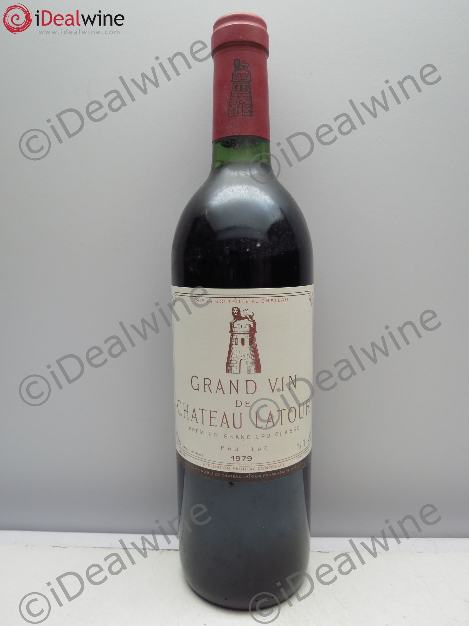 Château Latour 1er Grand Cru Classé 1979 - Lot de 1 bouteille - 0