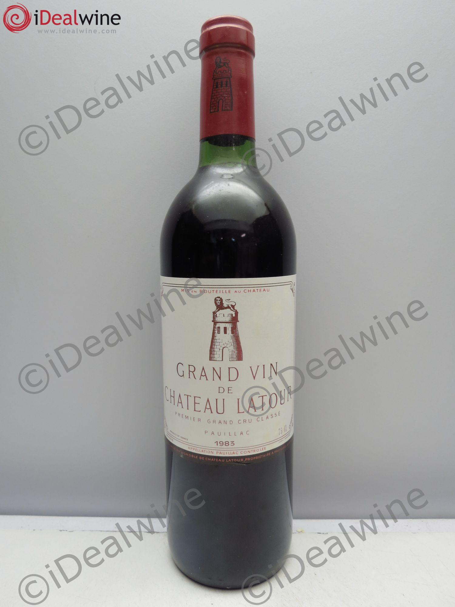 Château Latour 1er Grand Cru Classé 1983 - Lot de 1 bouteille - 0