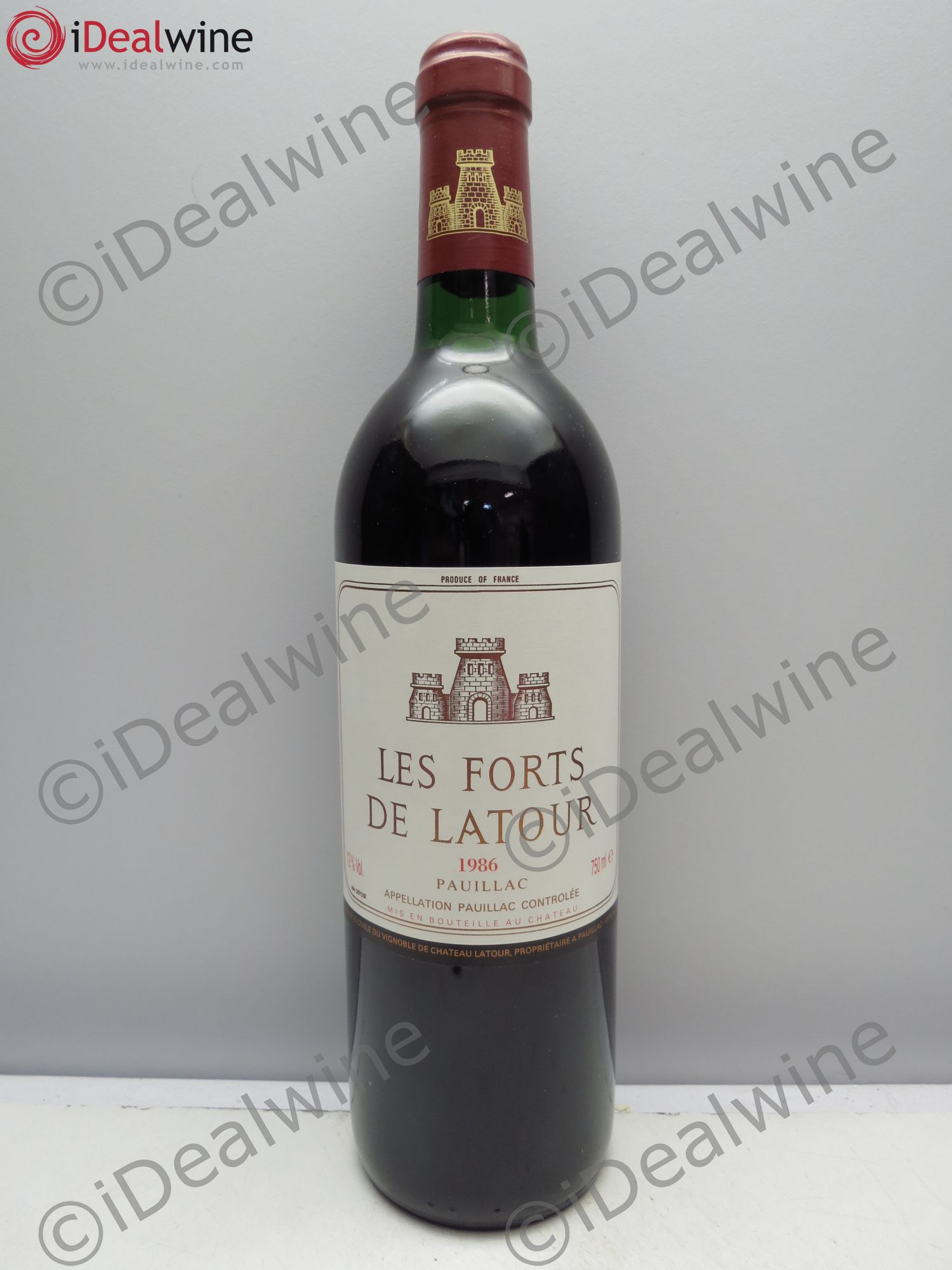 Les Forts de Latour Second Vin 1986 - Lot de 1 bouteille - 0