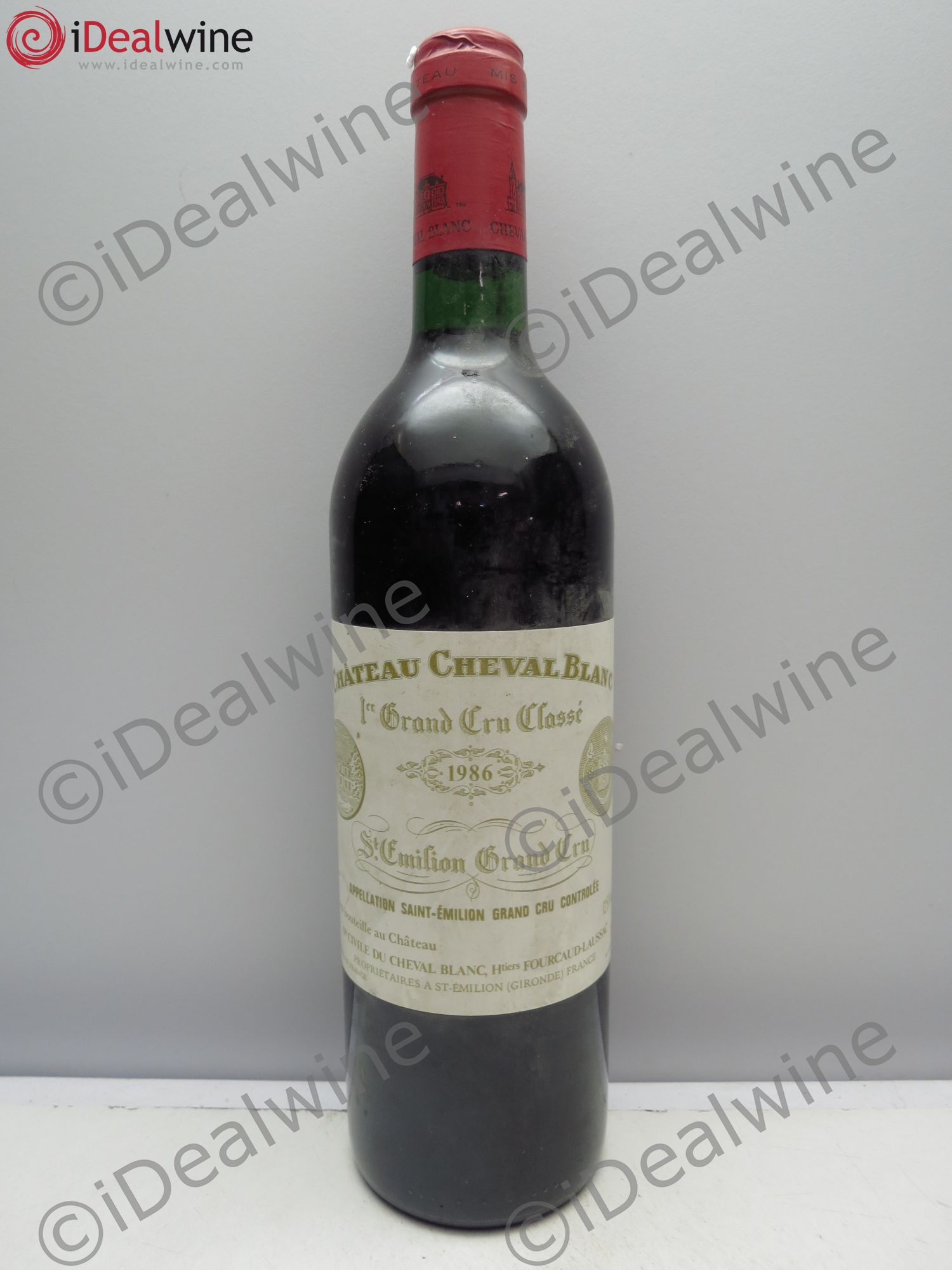 Château Cheval Blanc 1er Grand Cru Classé A 1986 - Lot de 1 bouteille - 0