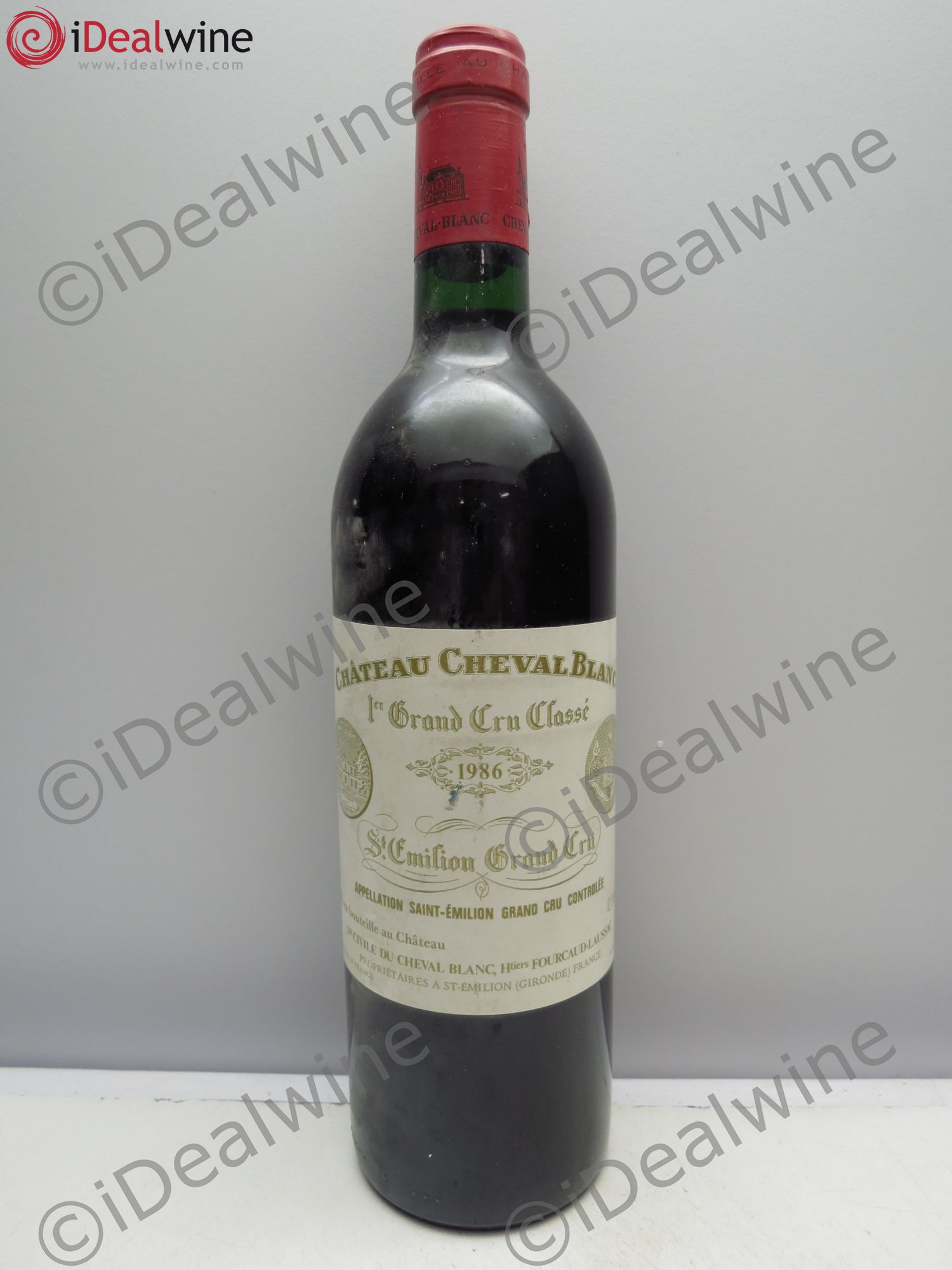 Château Cheval Blanc 1er Grand Cru Classé A 1986 - Lot de 1 bouteille - 0