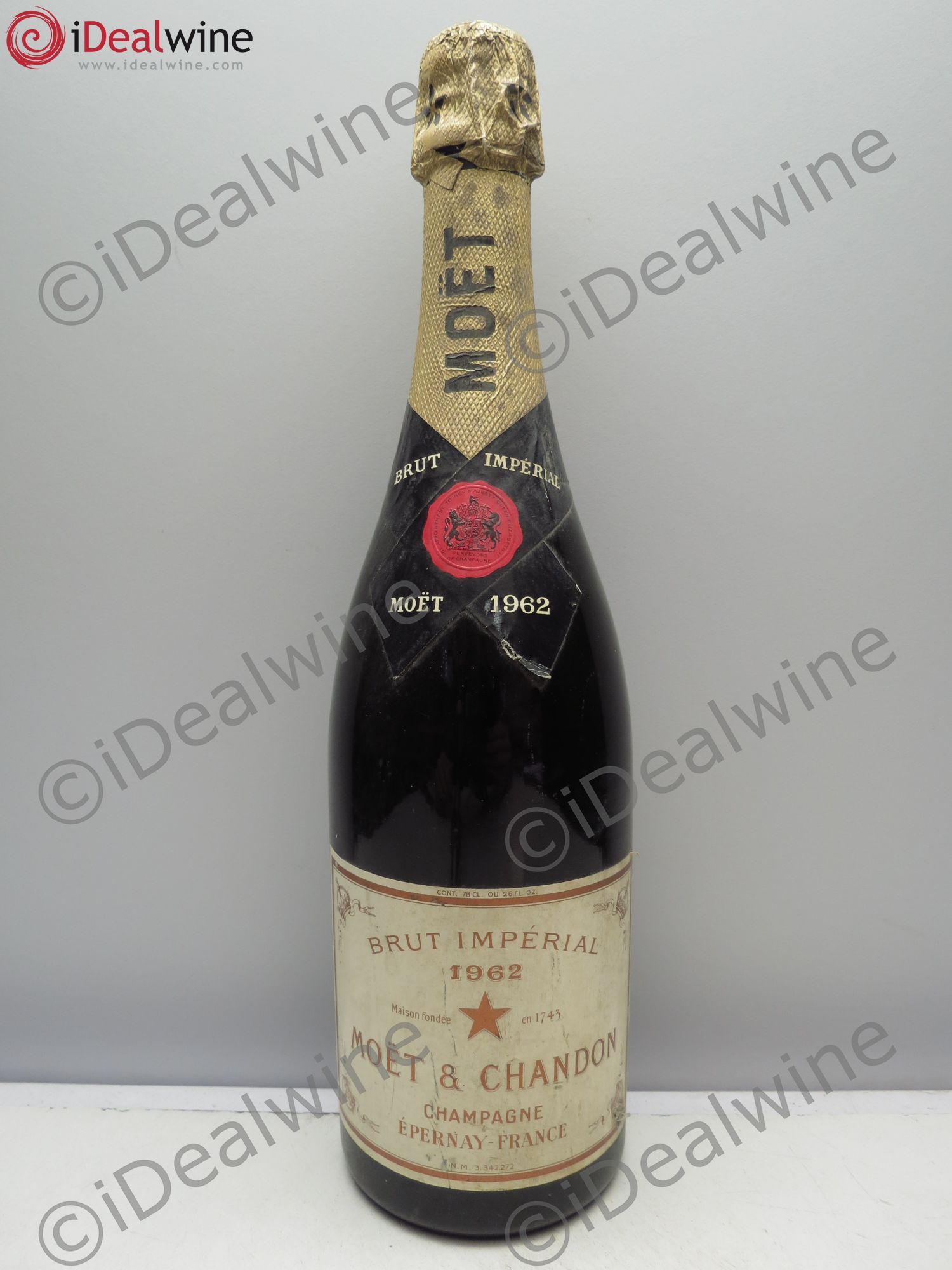Impérial Brut Moët et Chandon 1962 - Lot de 1 bouteille - 0