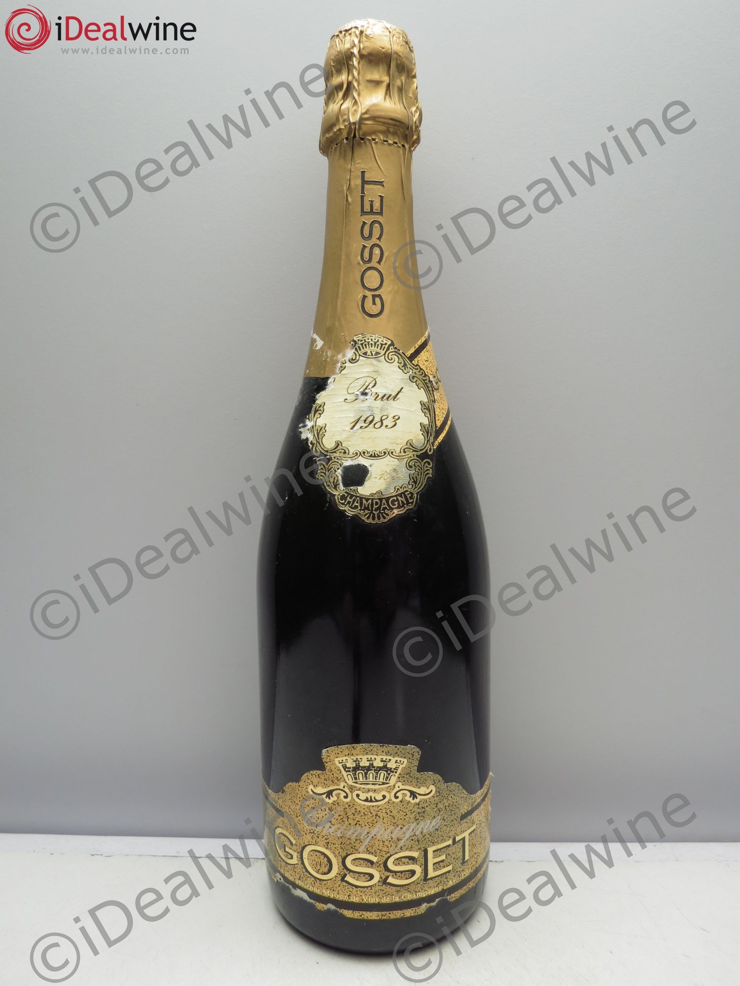 Champagne Gosset Brut 1983 - Posten von 1 Flasche - 0