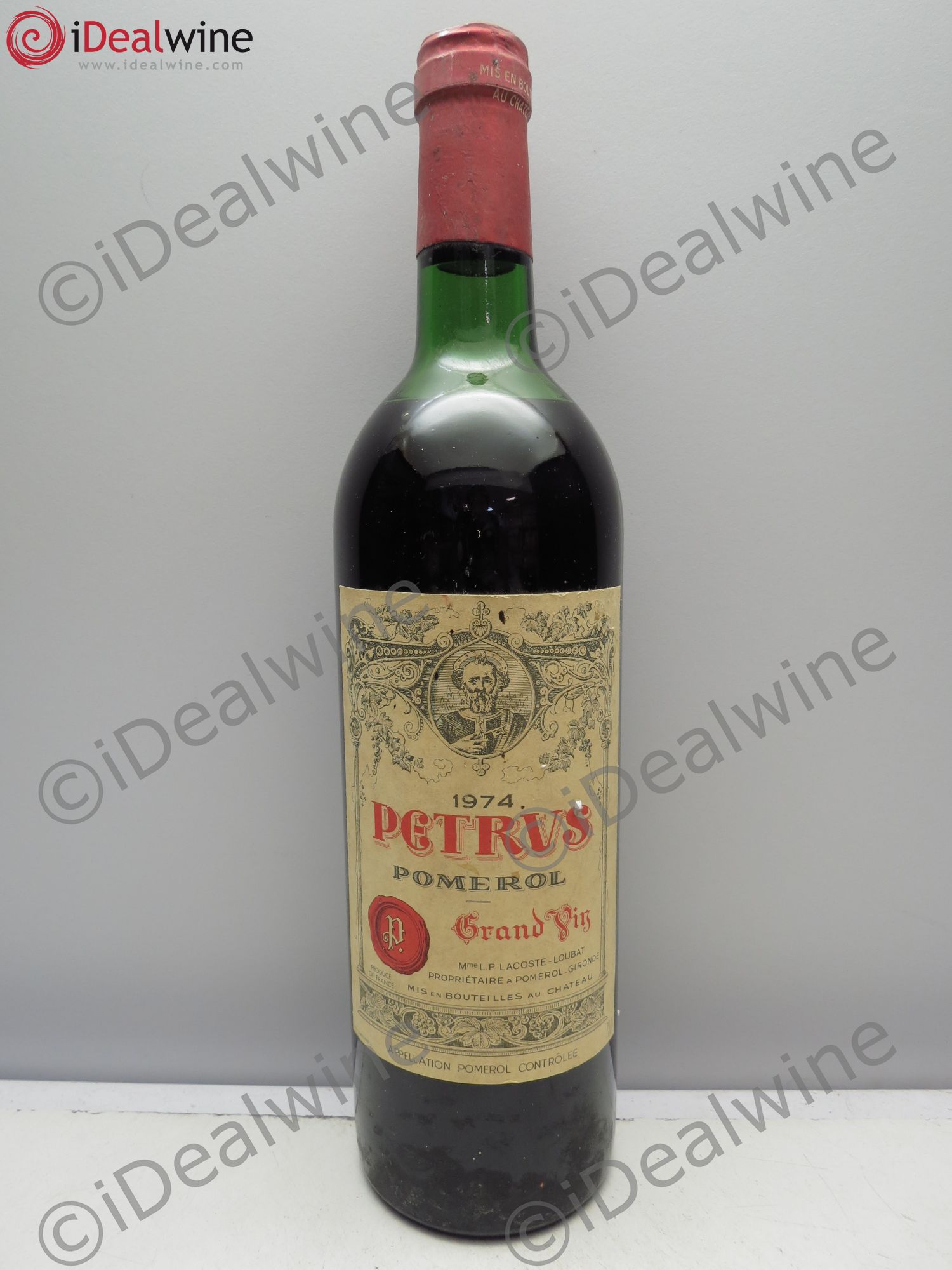 Petrus 1974 - Lot de 1 bouteille - 0