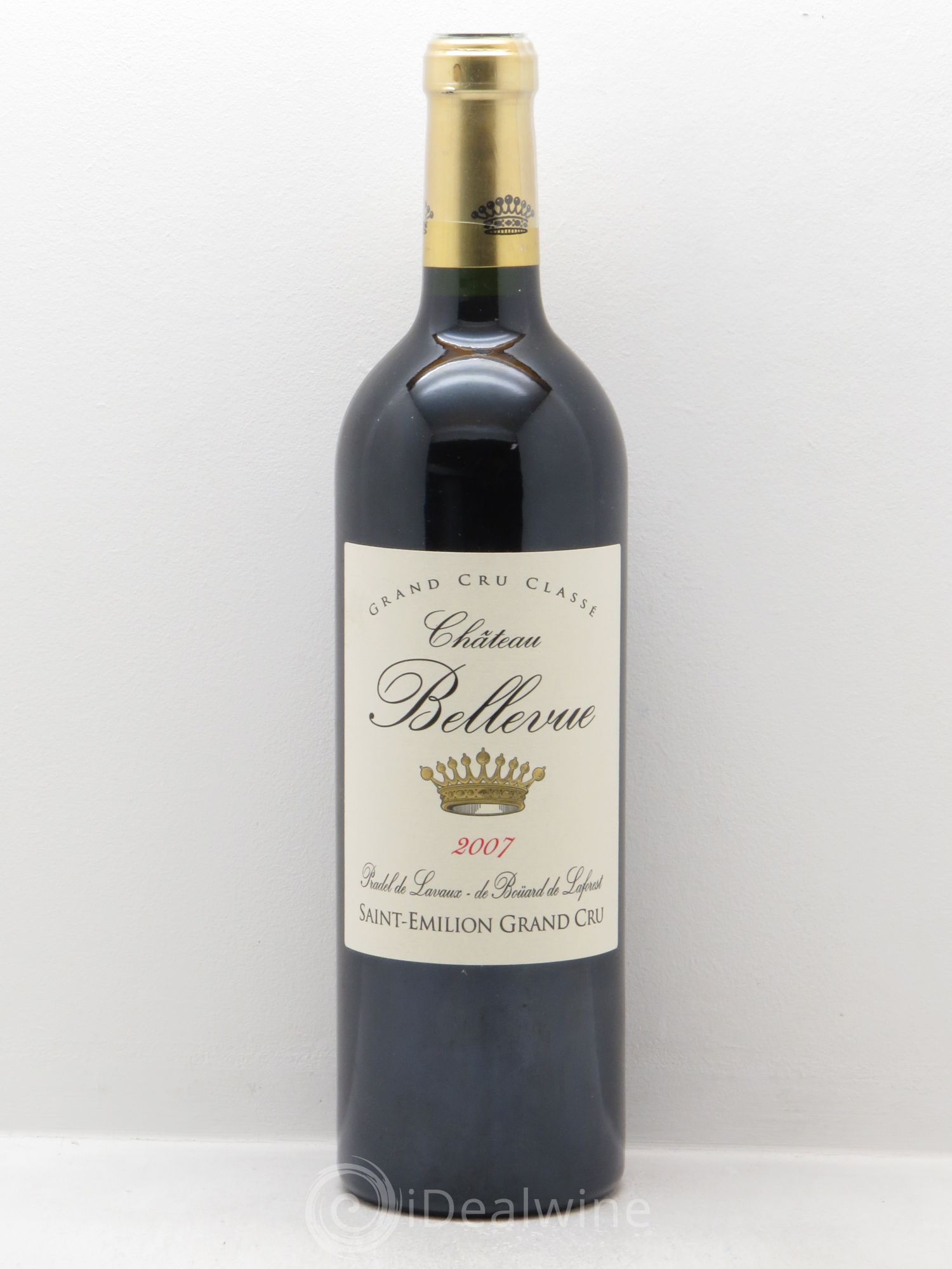 Château Bellevue Grand Cru Classé 2007 - Lot de 1 bouteille - 0