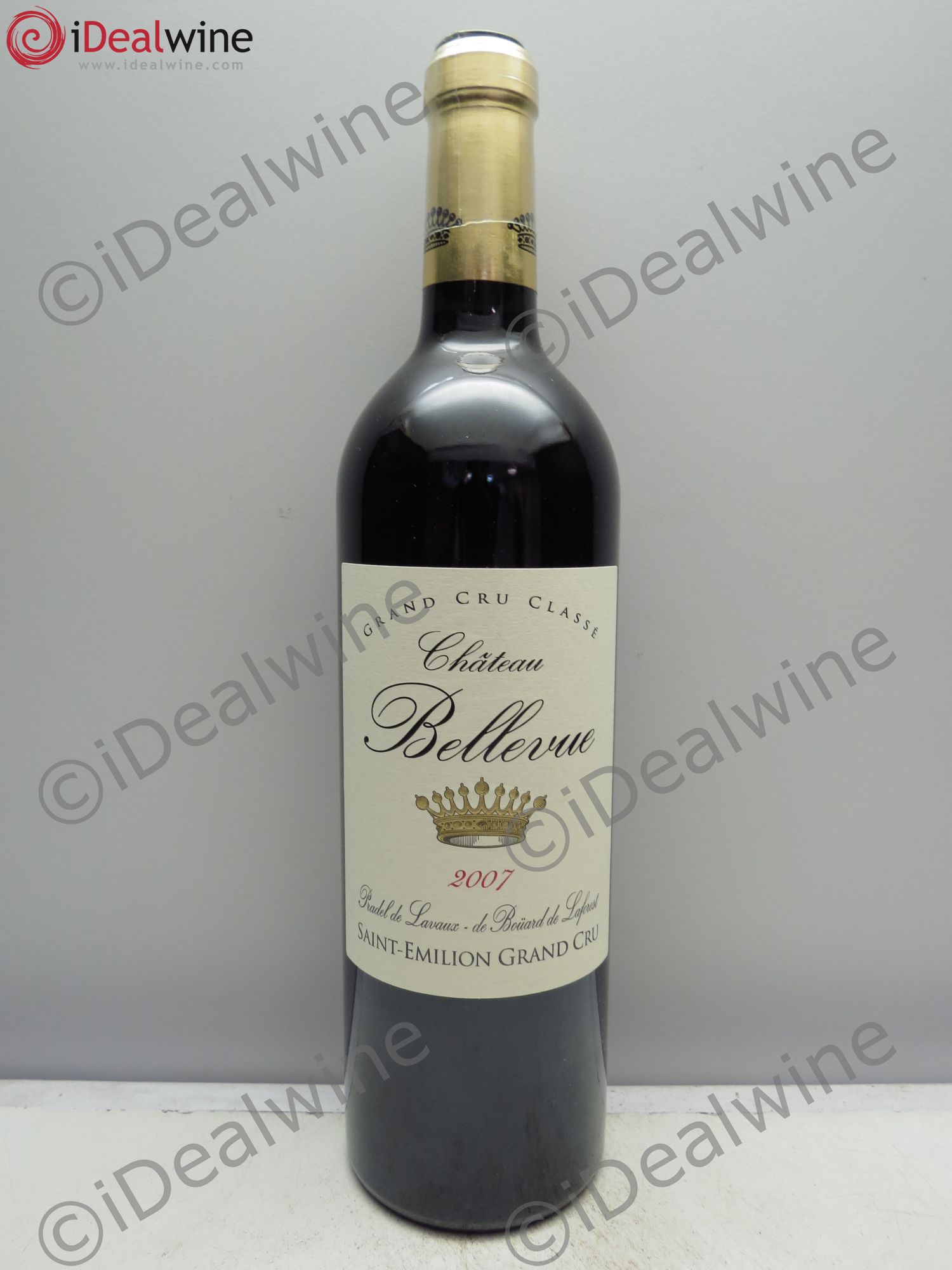 Château Bellevue Grand Cru Classé 2007 - Lot de 1 bouteille - 0