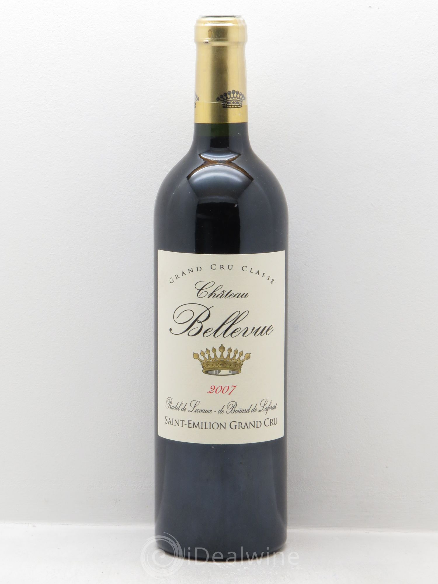 Château Bellevue Grand Cru Classé 2007 - Lot de 1 bouteille - 0