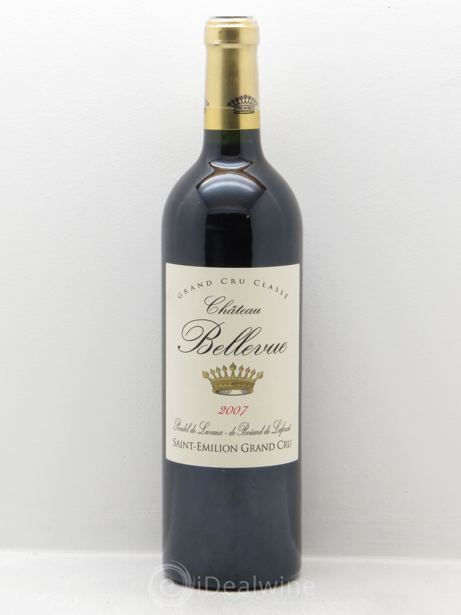 Château Bellevue Grand Cru Classé 2007 - Lot de 1 bouteille - 0