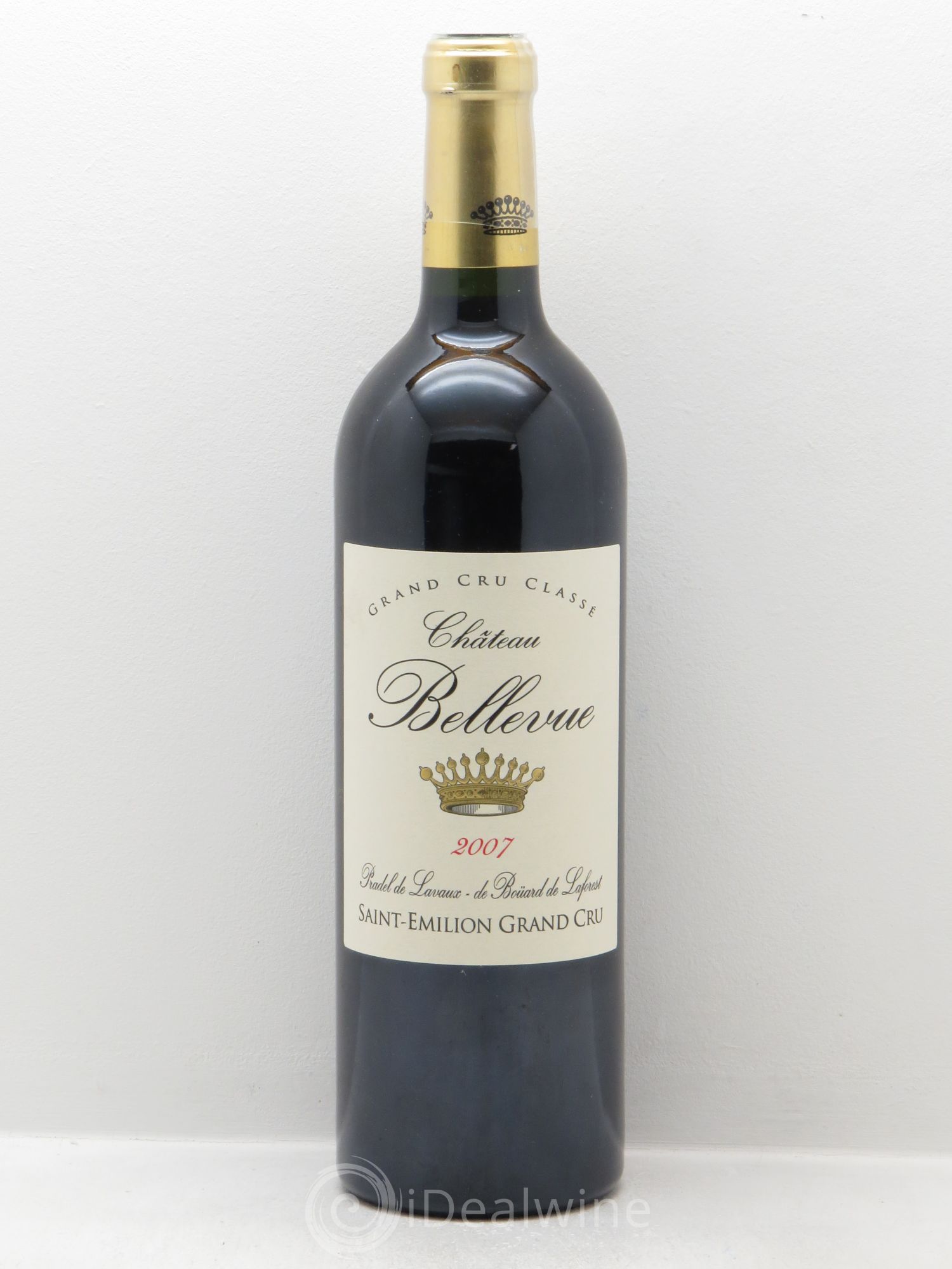 Château Bellevue Grand Cru Classé 2007 - Lot de 1 bouteille - 0