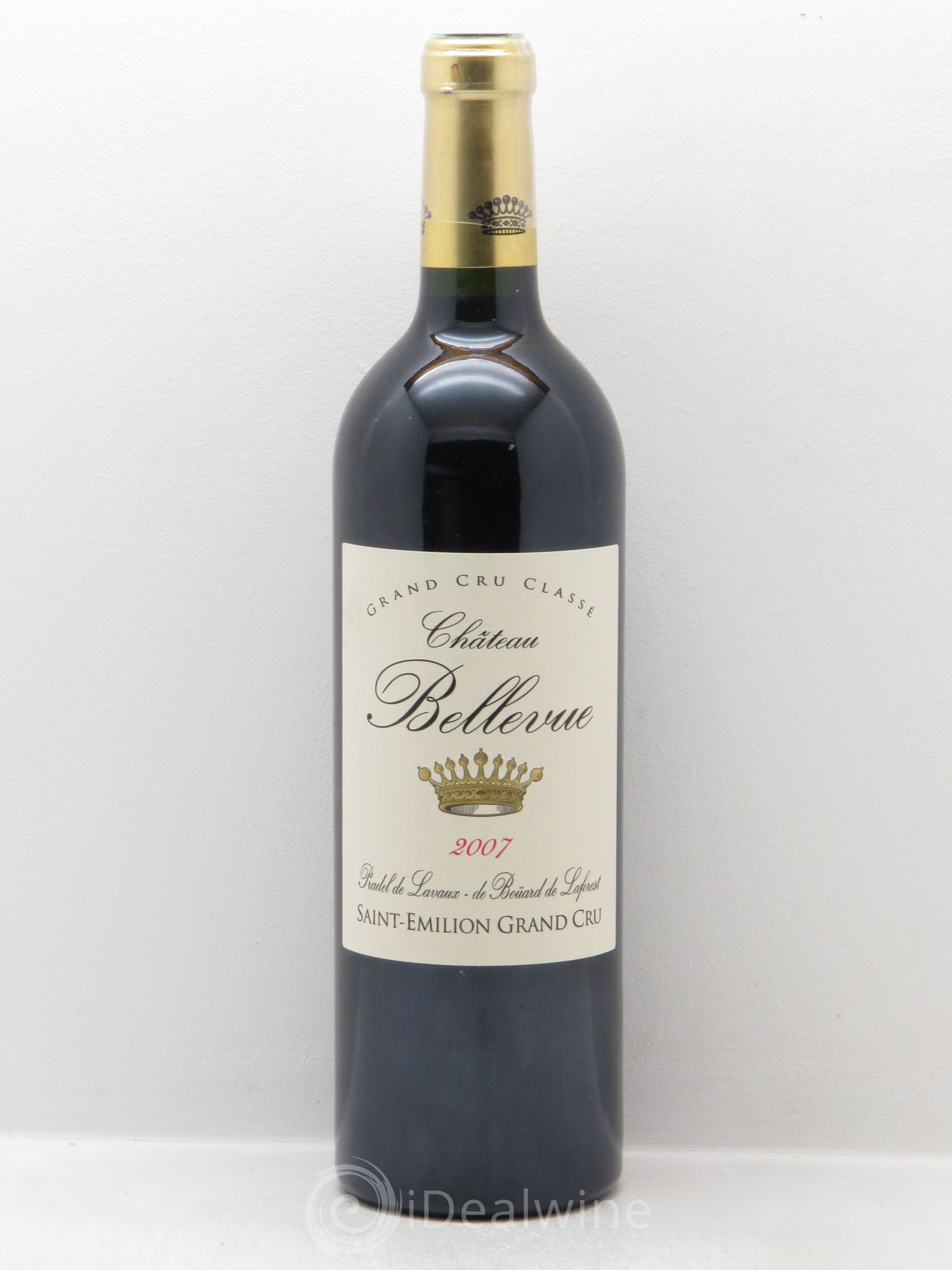 Château Bellevue Grand Cru Classé 2007 - Lot de 1 bouteille - 0