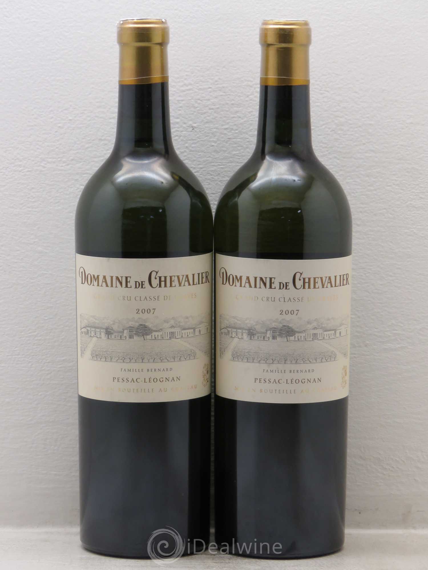 Domaine de Chevalier Cru Classé de Graves 2007 - Lot de 2 bouteilles - 0