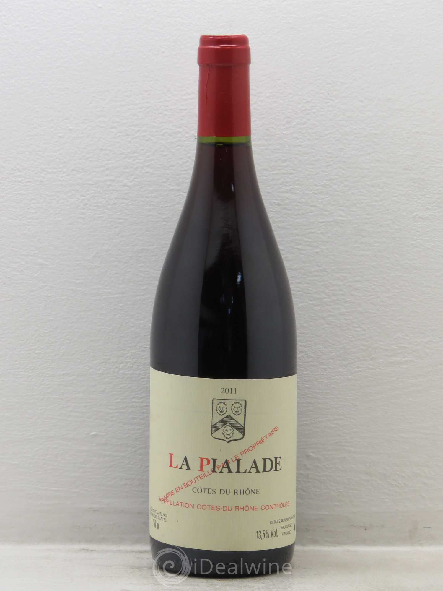 Côtes-du-Rhône La Pialade Emmanuel Reynaud 2011 - Lot de 1 bouteille - 0
