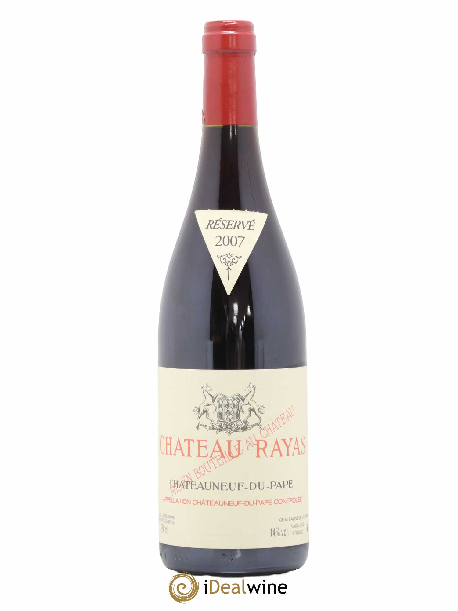 Châteauneuf-du-Pape Château Rayas Emmanuel Reynaud 2007 - Lot de 1 bouteille - 0