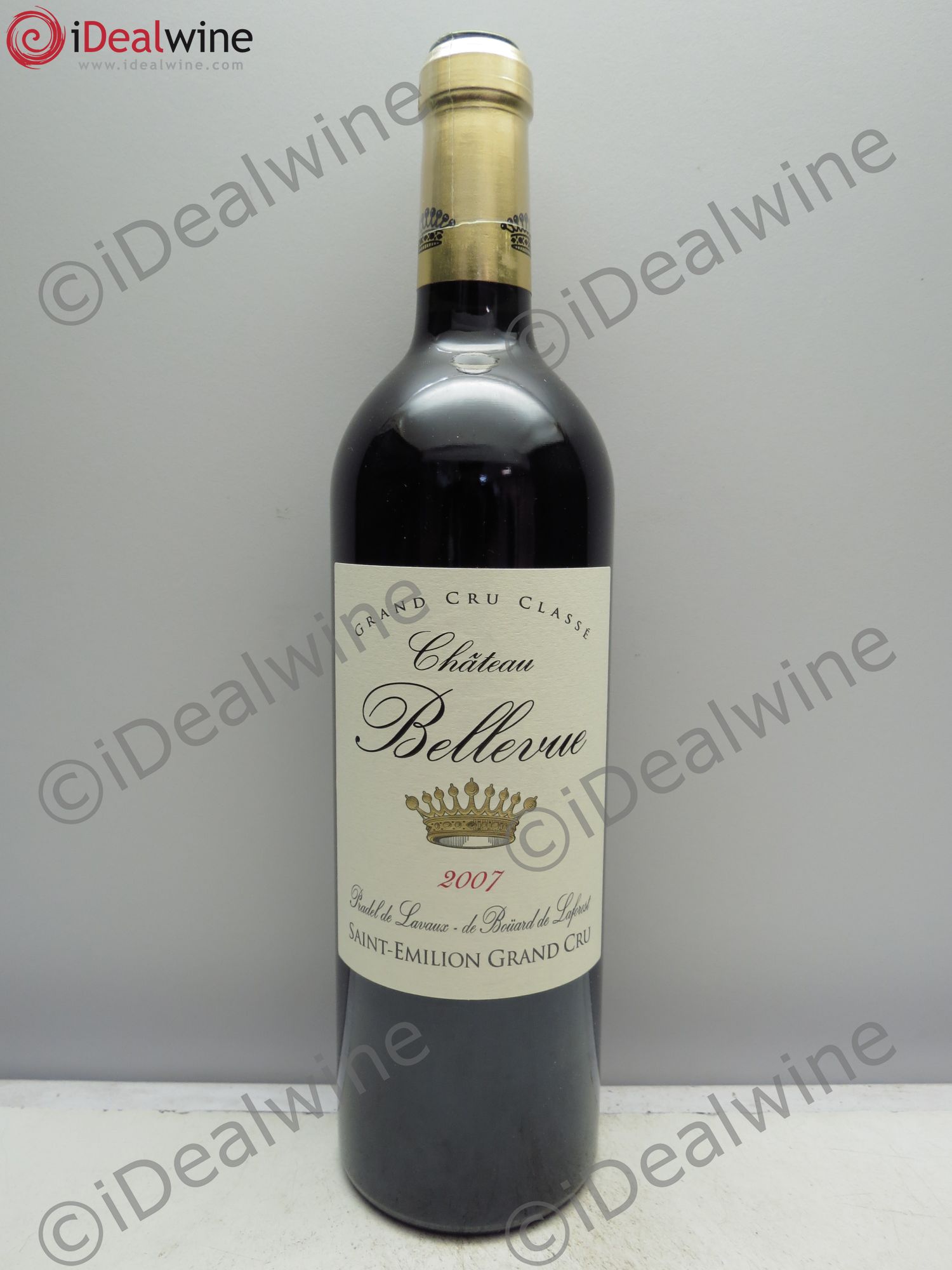 Château Bellevue Grand Cru Classé 2007 - Lot de 1 bouteille - 0