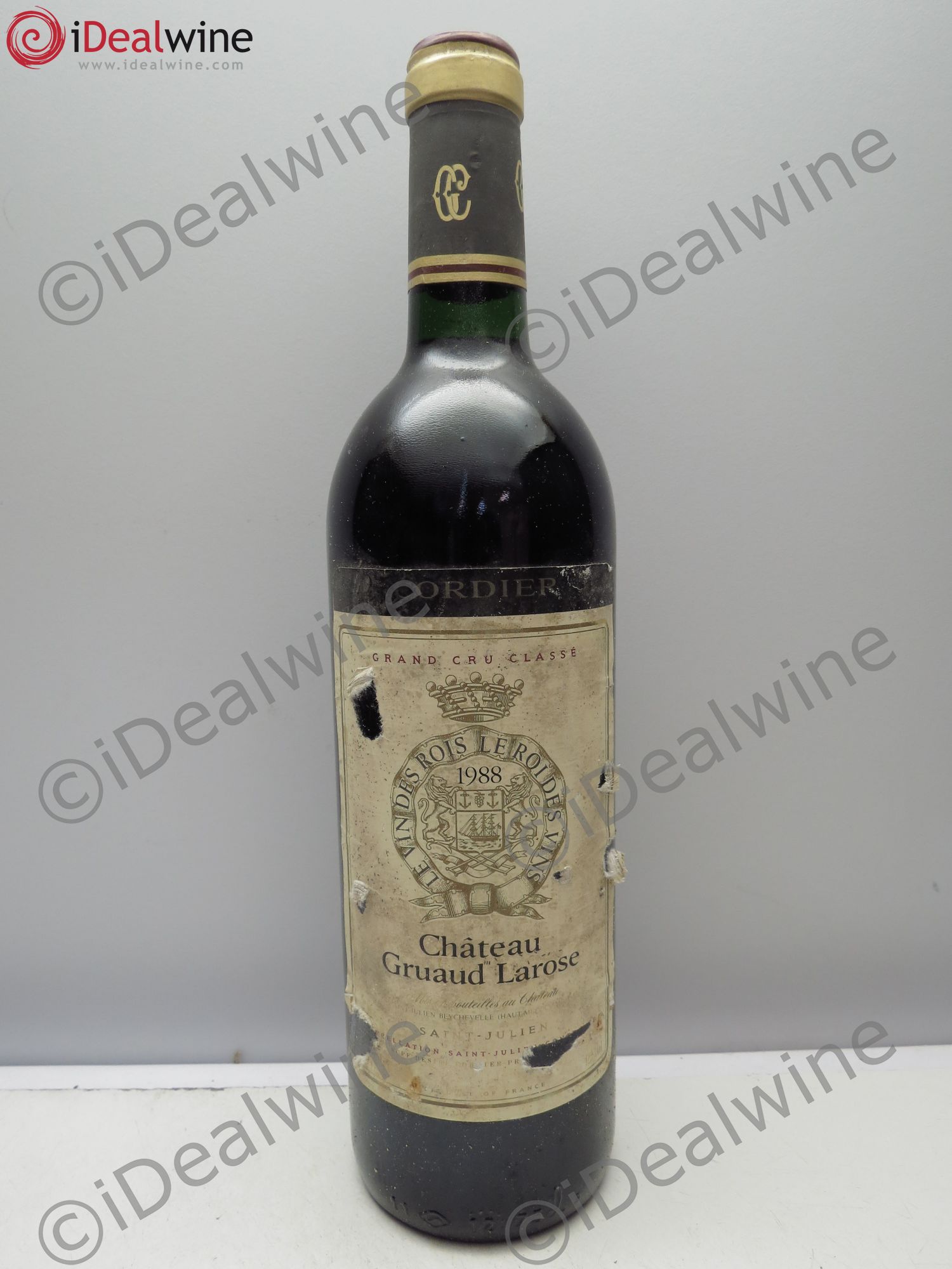 Château Gruaud Larose 2ème Grand Cru Classé 1988 - Lot de 1 bouteille - 0