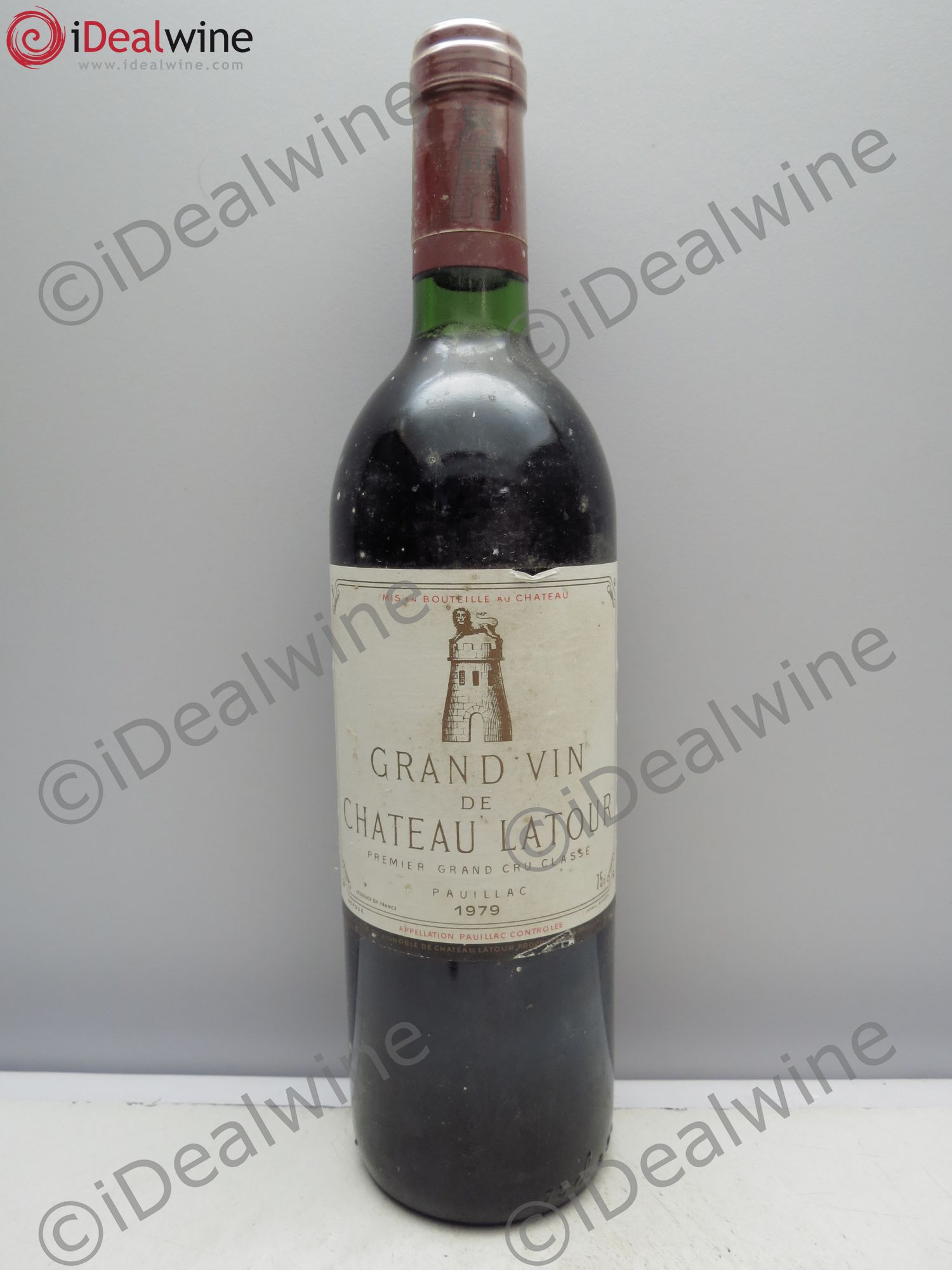 Château Latour 1er Grand Cru Classé 1979 - Lot de 1 bouteille - 0