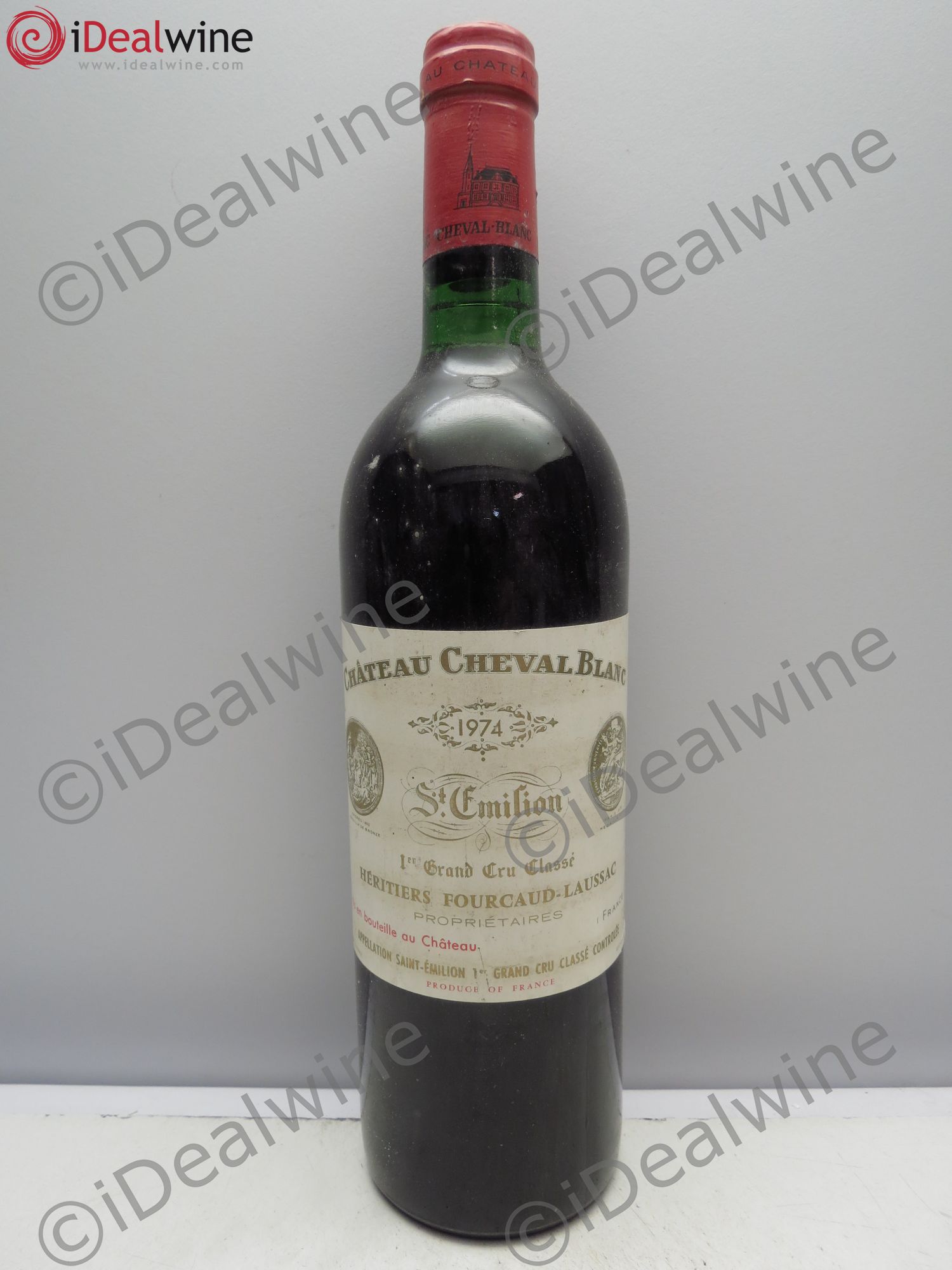 Château Cheval Blanc 1er Grand Cru Classé A 1974 - Lot de 1 bouteille - 0