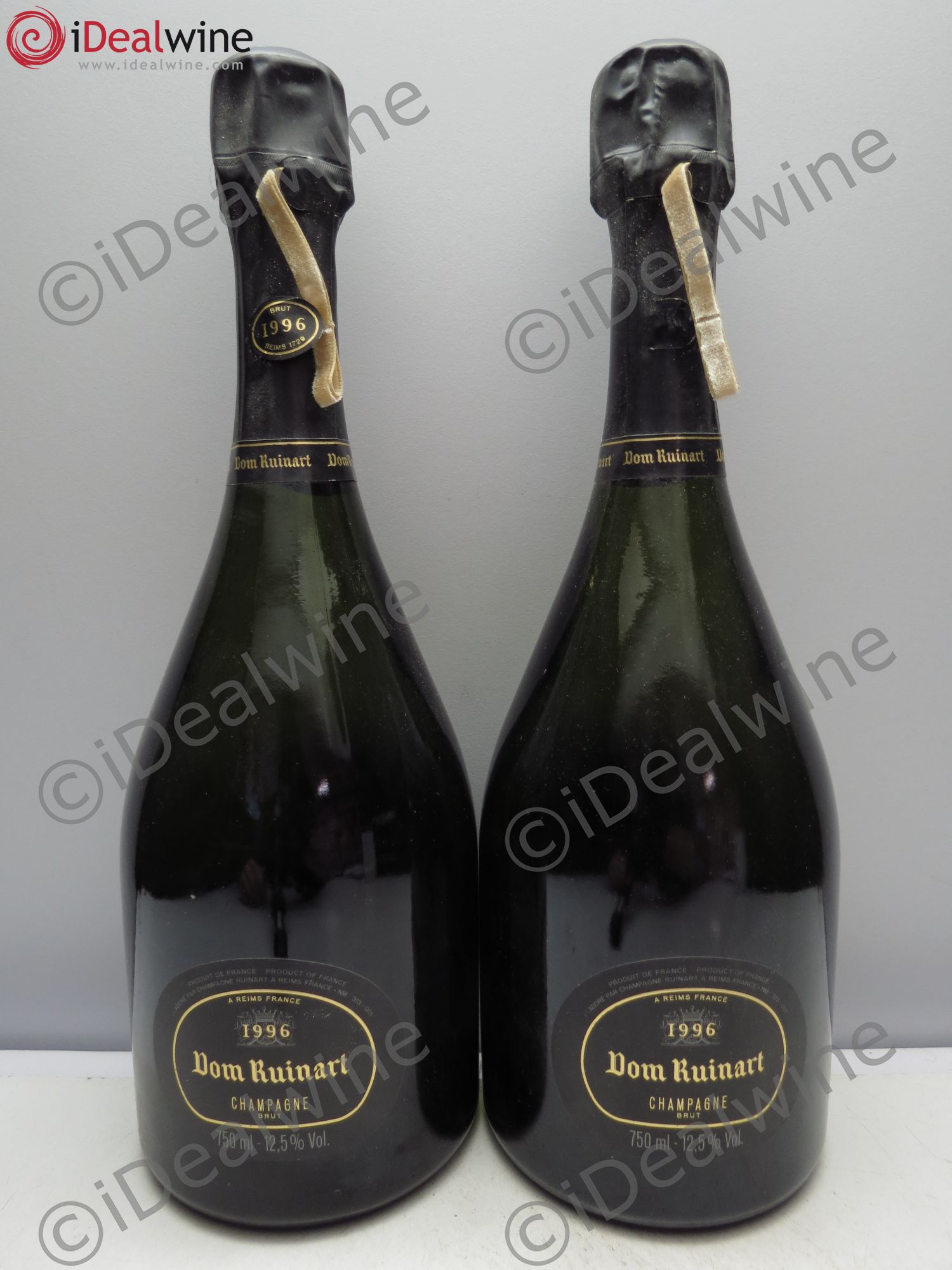 Dom Ruinart Brut Ruinart 1996 - Lot de 2 bouteilles - 0