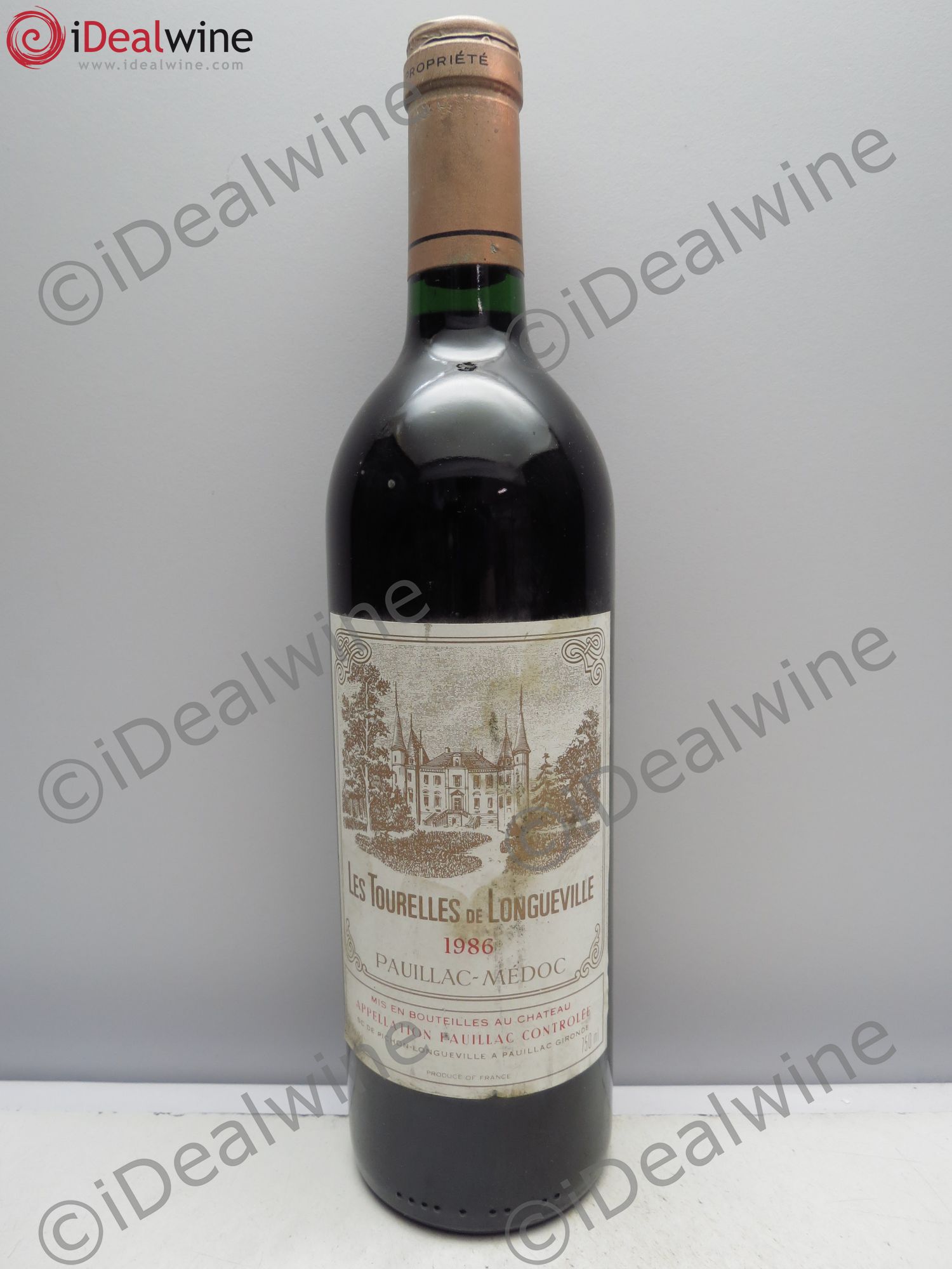 Les Tourelles de Longueville Second Vin 1986 - Lot de 1 bouteille - 0