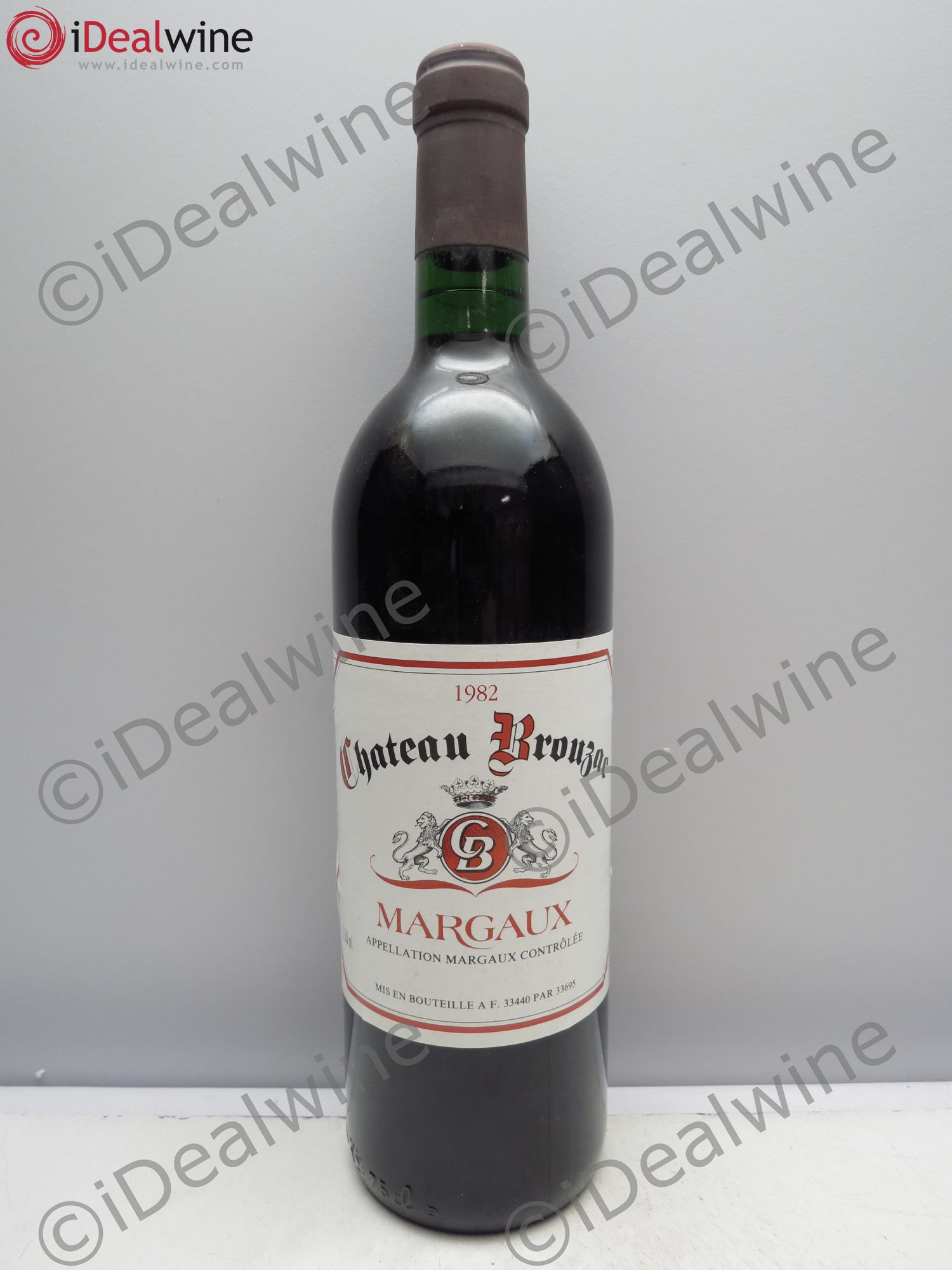 Bordeaux Château Brouzac - Margaux 1982 - Posten von 6 Flaschen - 0