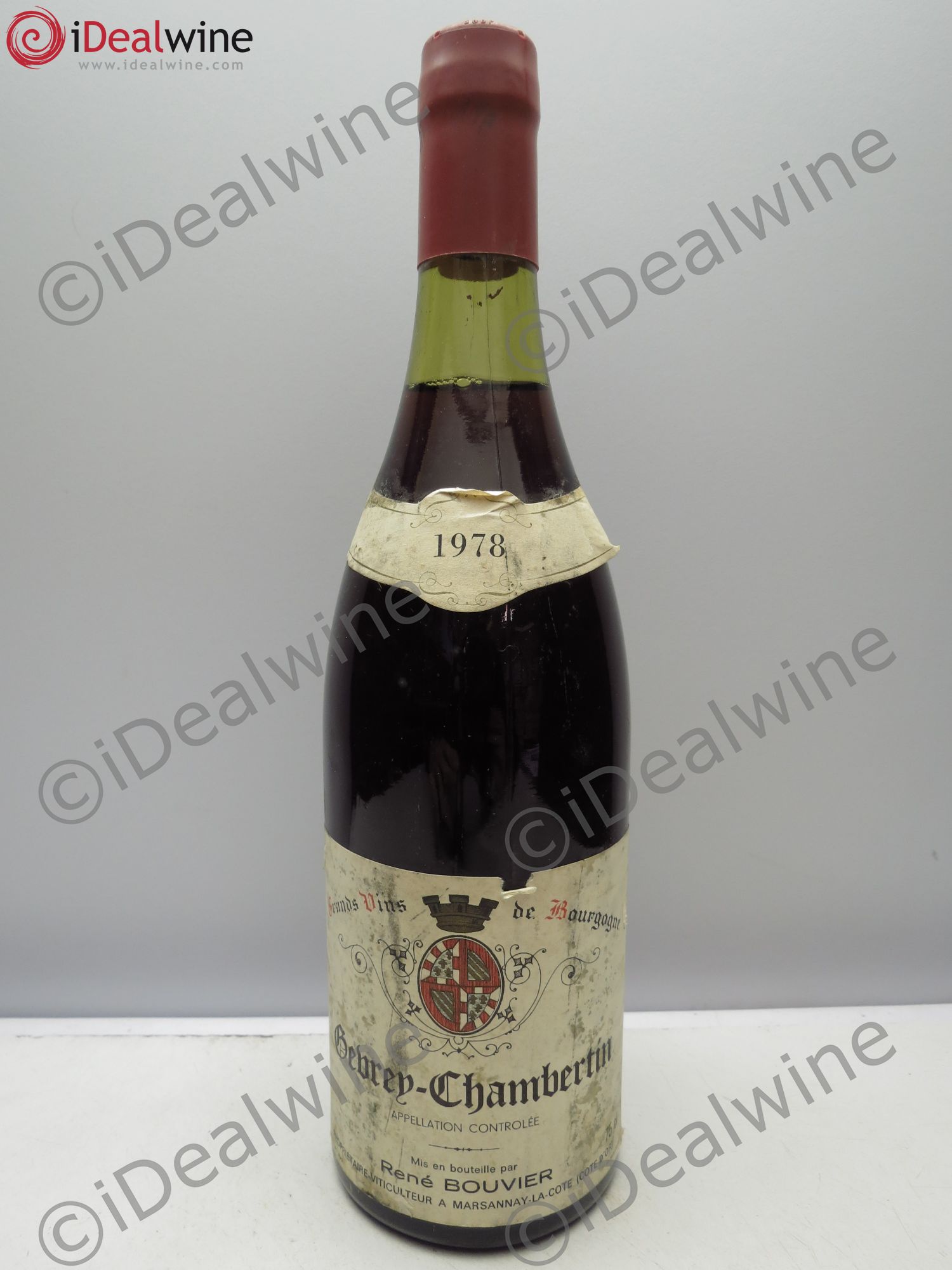 Gevrey-Chambertin R.Bouvier 1978 - Posten von 1 Flasche - 0