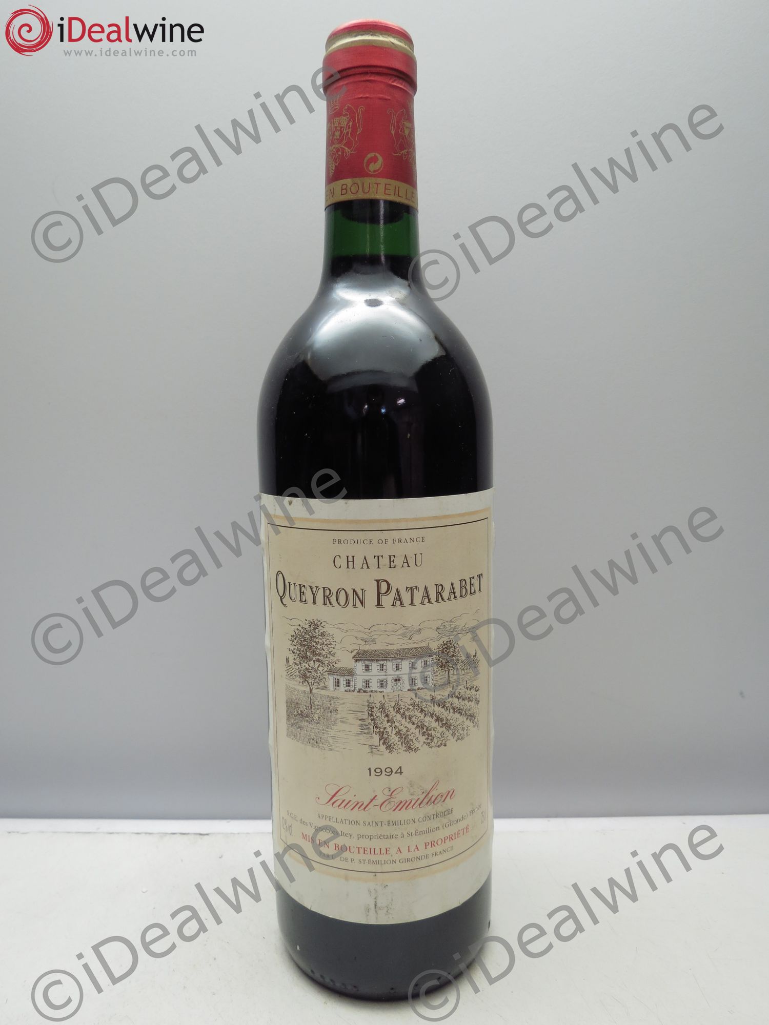 Saint-Émilion Château Queyron Patarabet 1994 - Lot de 1 bouteille - 0