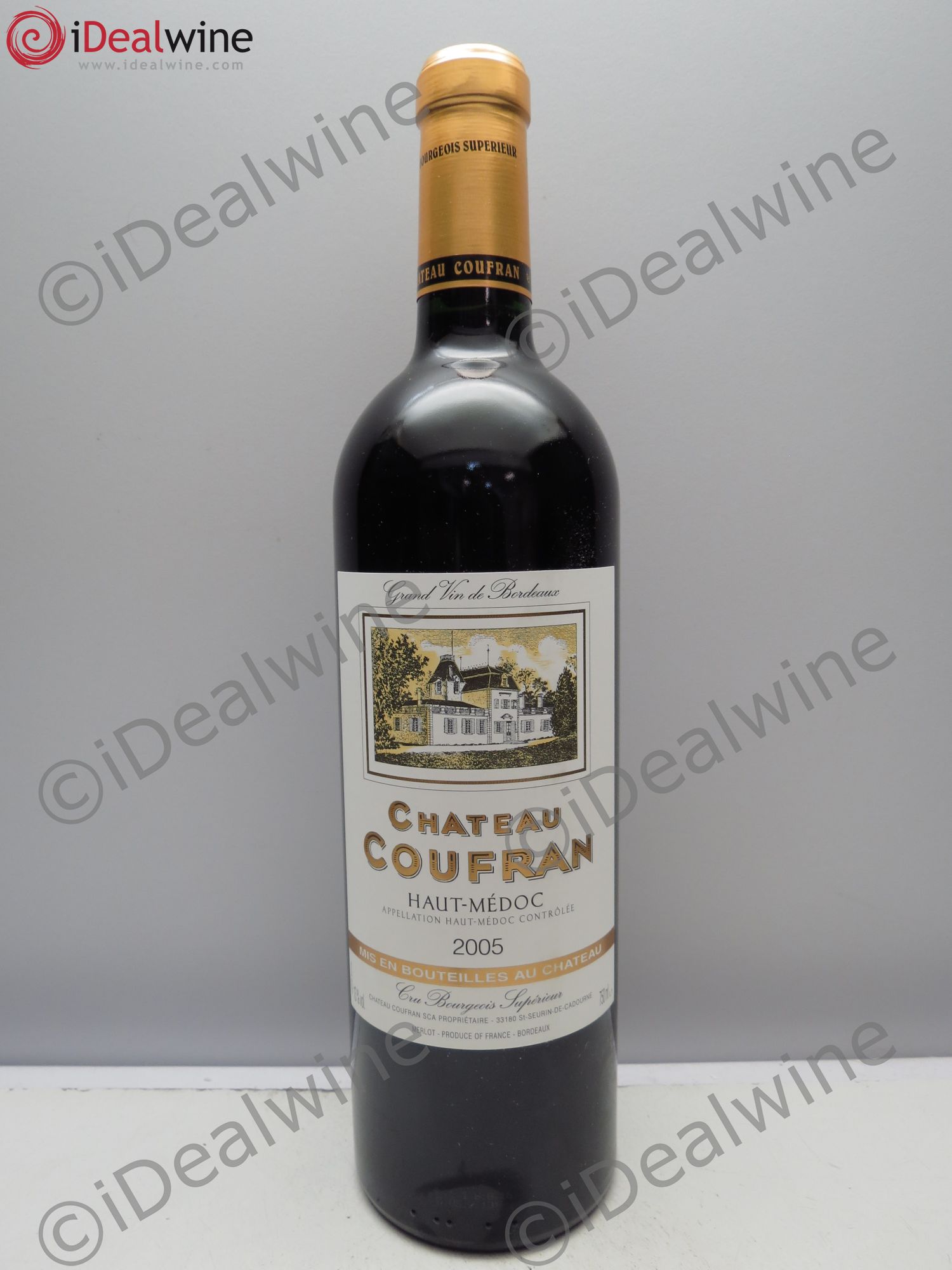 Château Coufran Cru Bourgeois 2005 - Lot de 12 bouteilles - 0