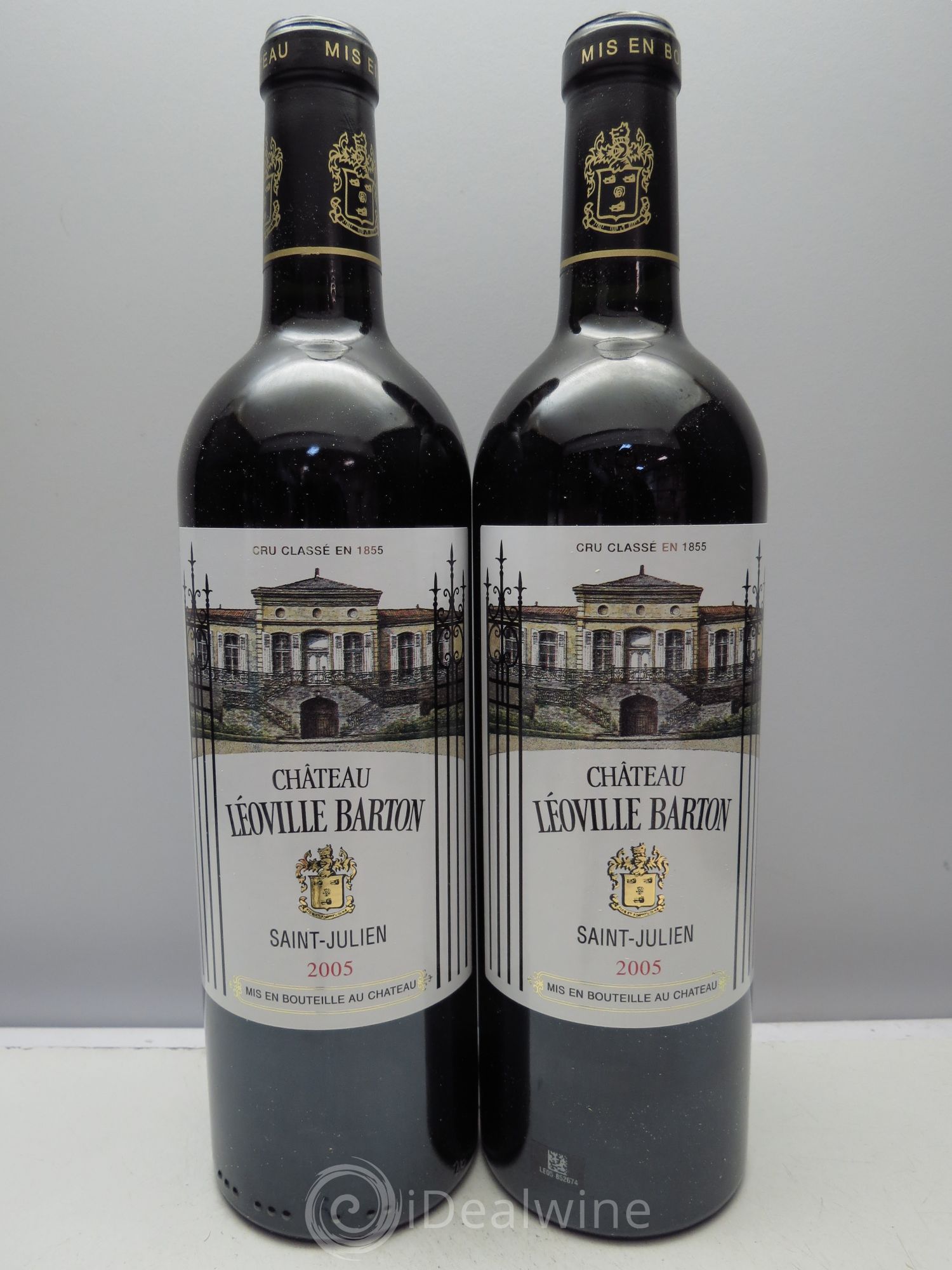 Château Léoville Barton 2ème Grand Cru Classé 2005 - Lot de 12 bouteilles - 1