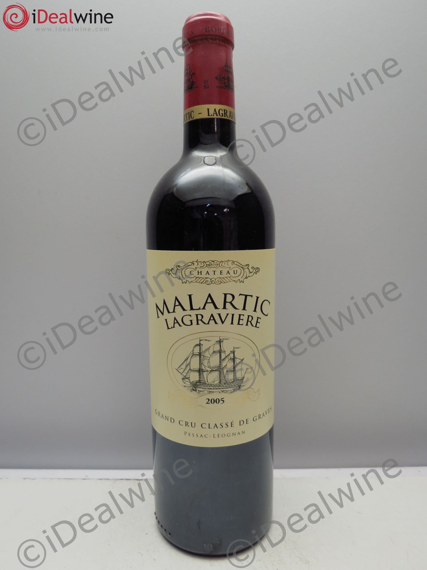 Château Malartic-Lagravière Cru Classé de Graves 2005 - Lot de 12 bouteilles - 0