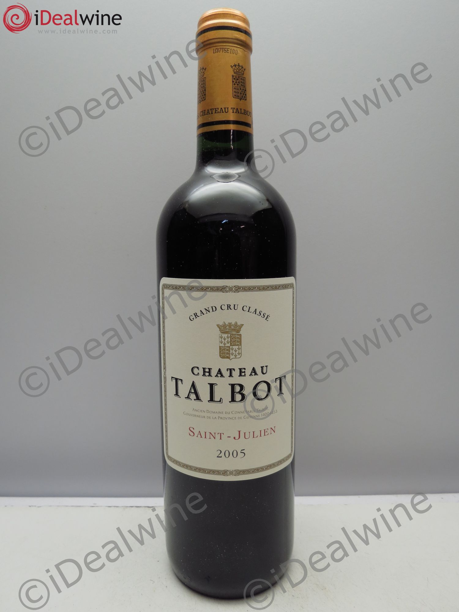 Château Talbot 4ème Grand Cru Classé 2005 - Lot de 6 bouteilles - 0