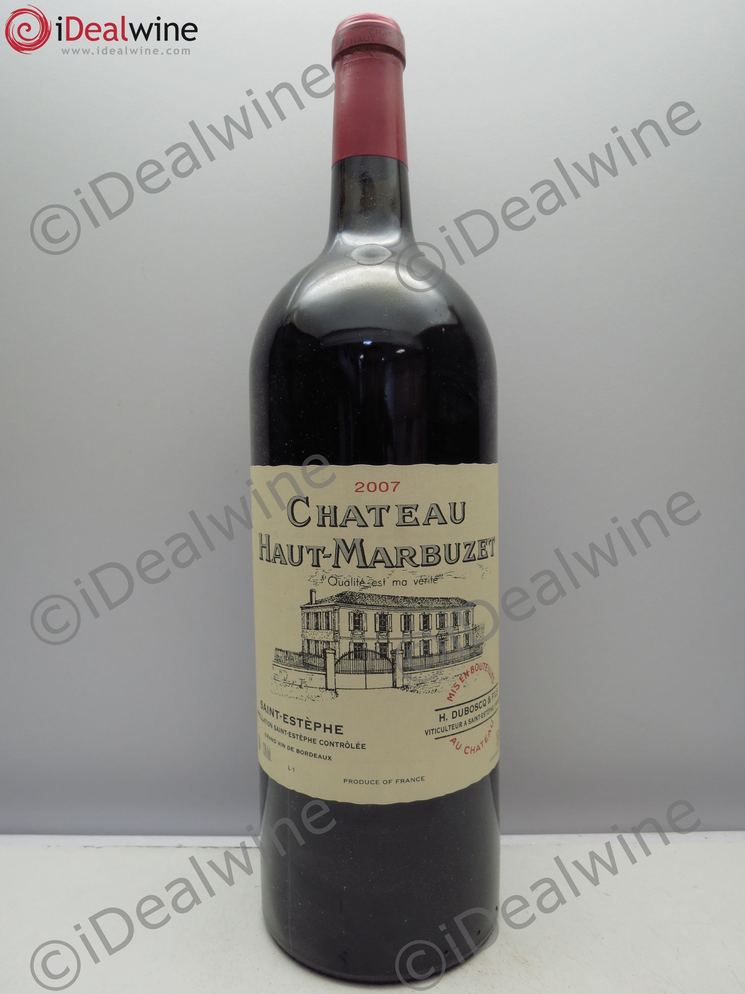 Château Haut Marbuzet 2007 - Lot de 1 magnum - 0
