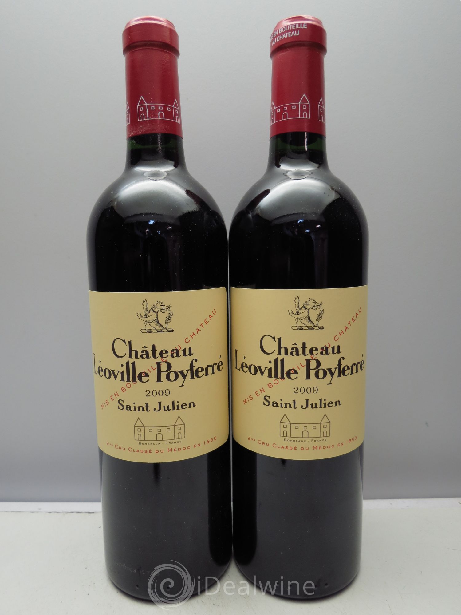 Château Léoville Poyferré 2ème Grand Cru Classé 2009 - Lot de 12 bouteilles - 2
