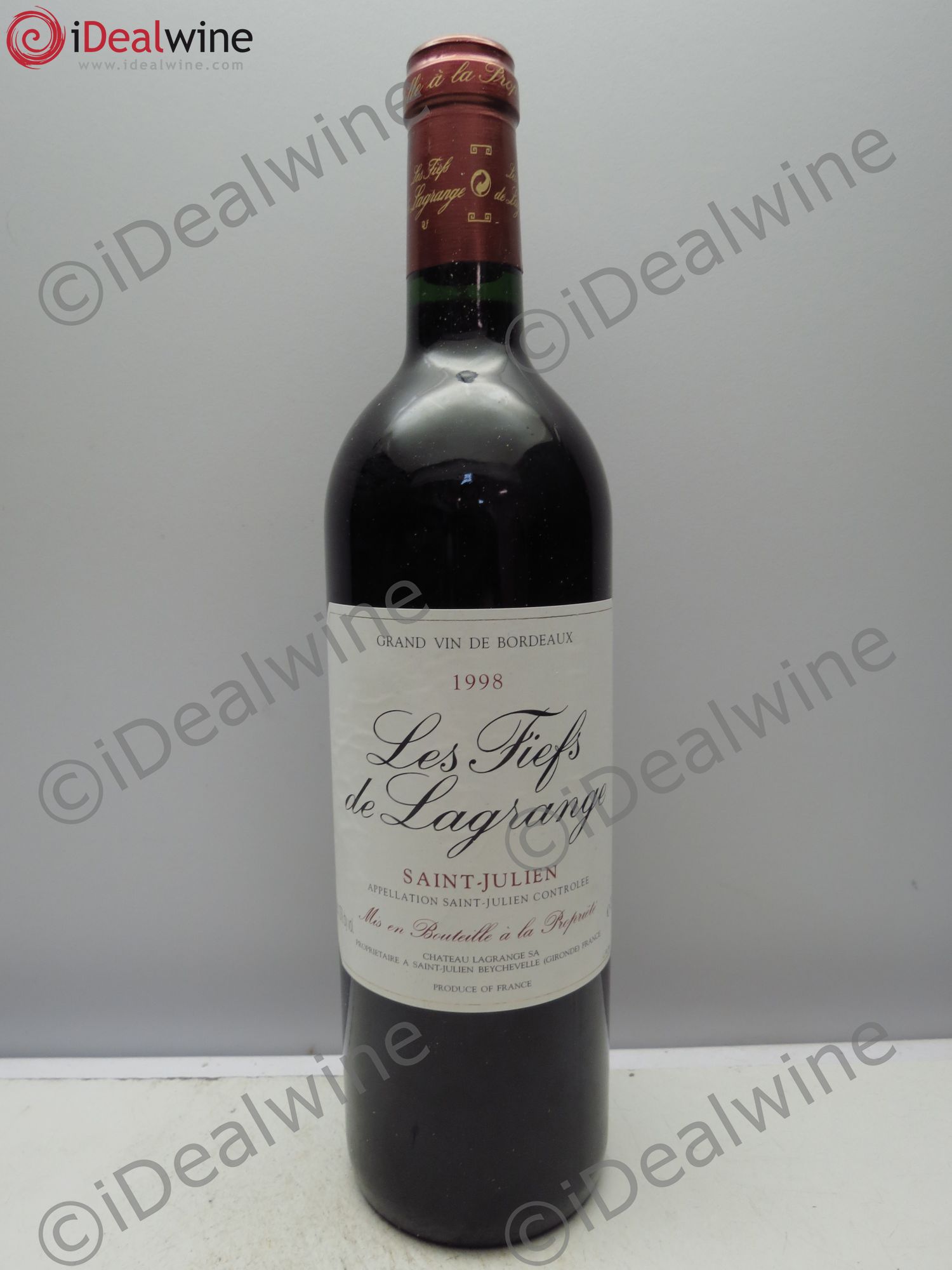 Les Fiefs de Lagrange Second Vin 1998 - Lot de 12 bouteilles - 0