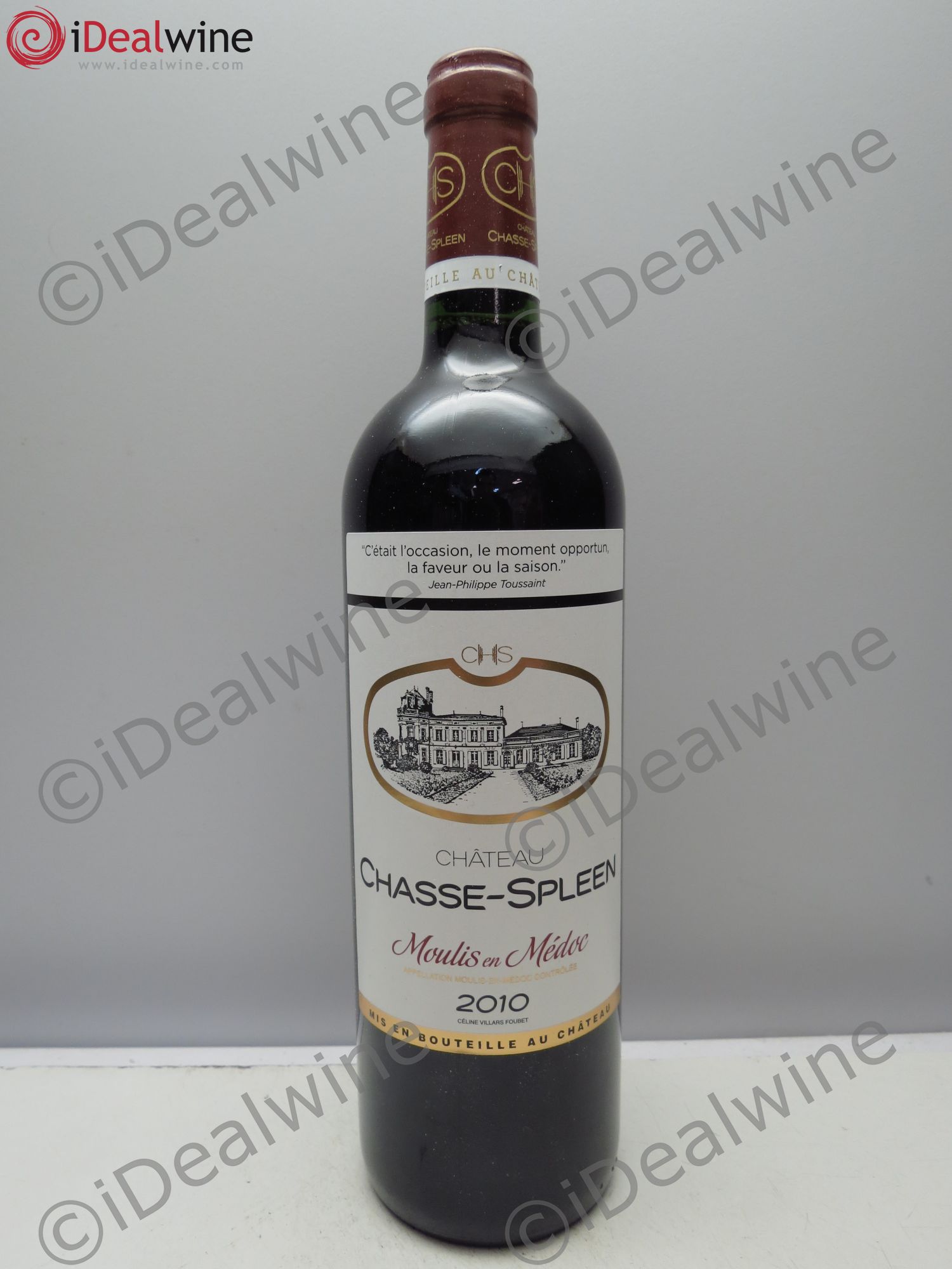 Château Chasse Spleen 2010 - Lot de 6 bouteilles - 0