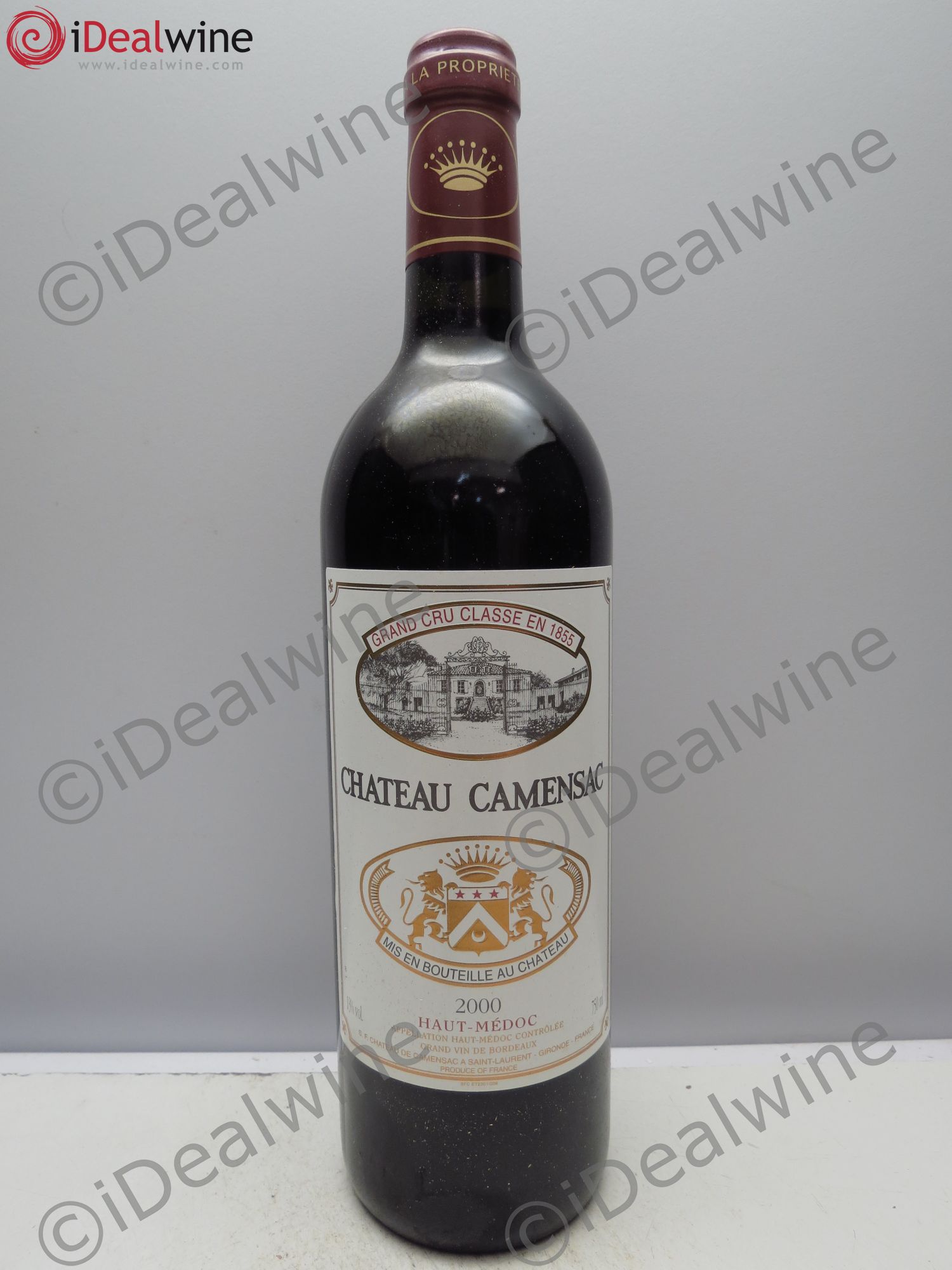 Château Camensac 5ème Grand Cru Classé 2000 - Lot de 6 bouteilles - 0