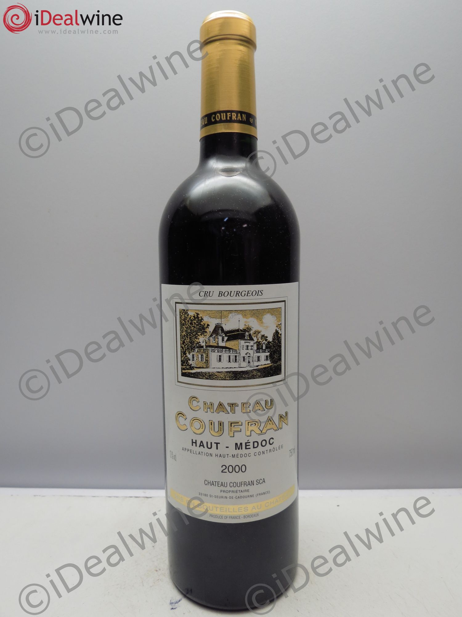 Château Coufran Cru Bourgeois 2000 - Lot de 12 bouteilles - 0