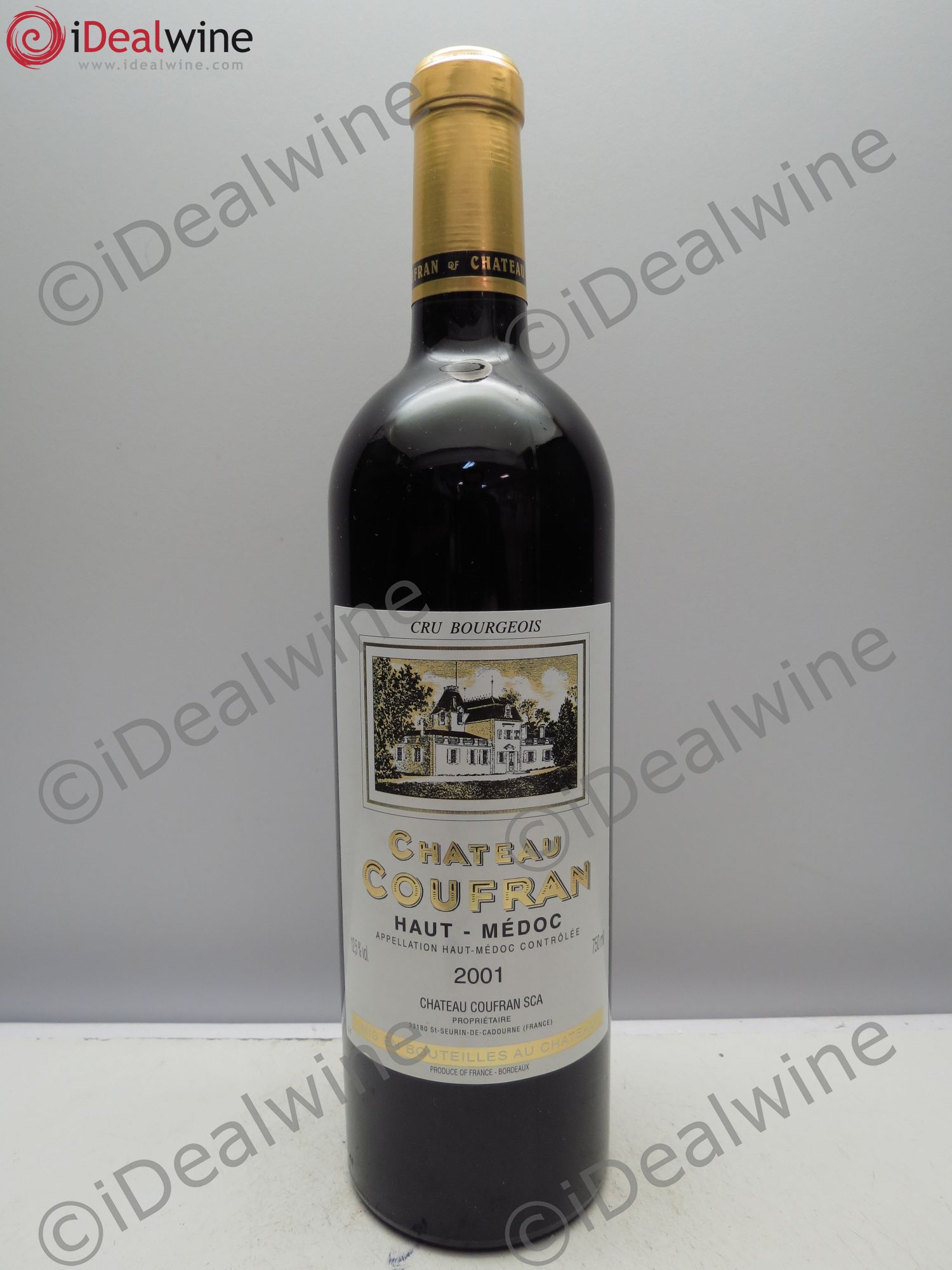 Château Coufran Cru Bourgeois 2001 - Lot de 6 bouteilles - 0