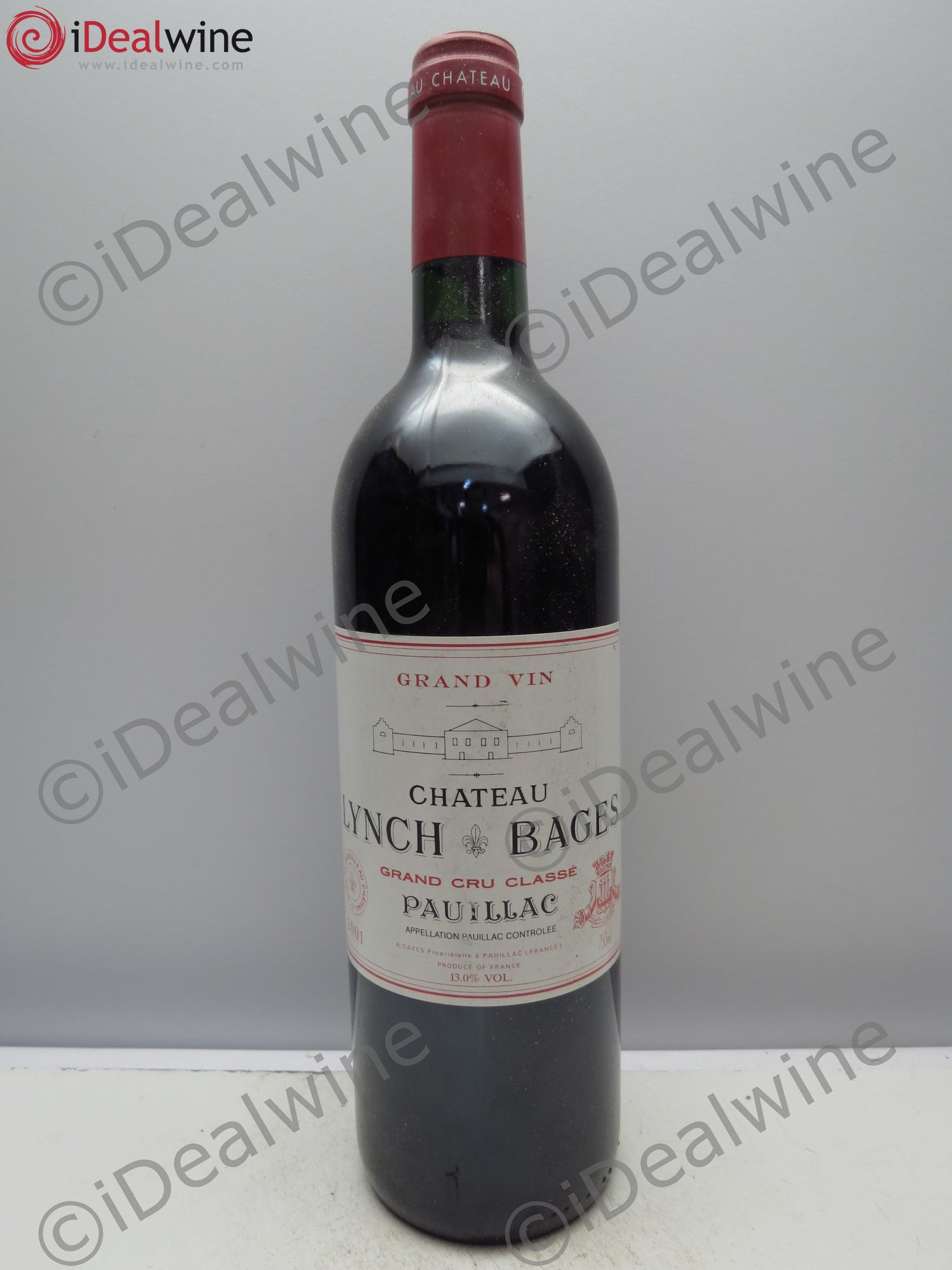Château Lynch Bages 5ème Grand Cru Classé 2001 - Lot de 6 bouteilles - 0