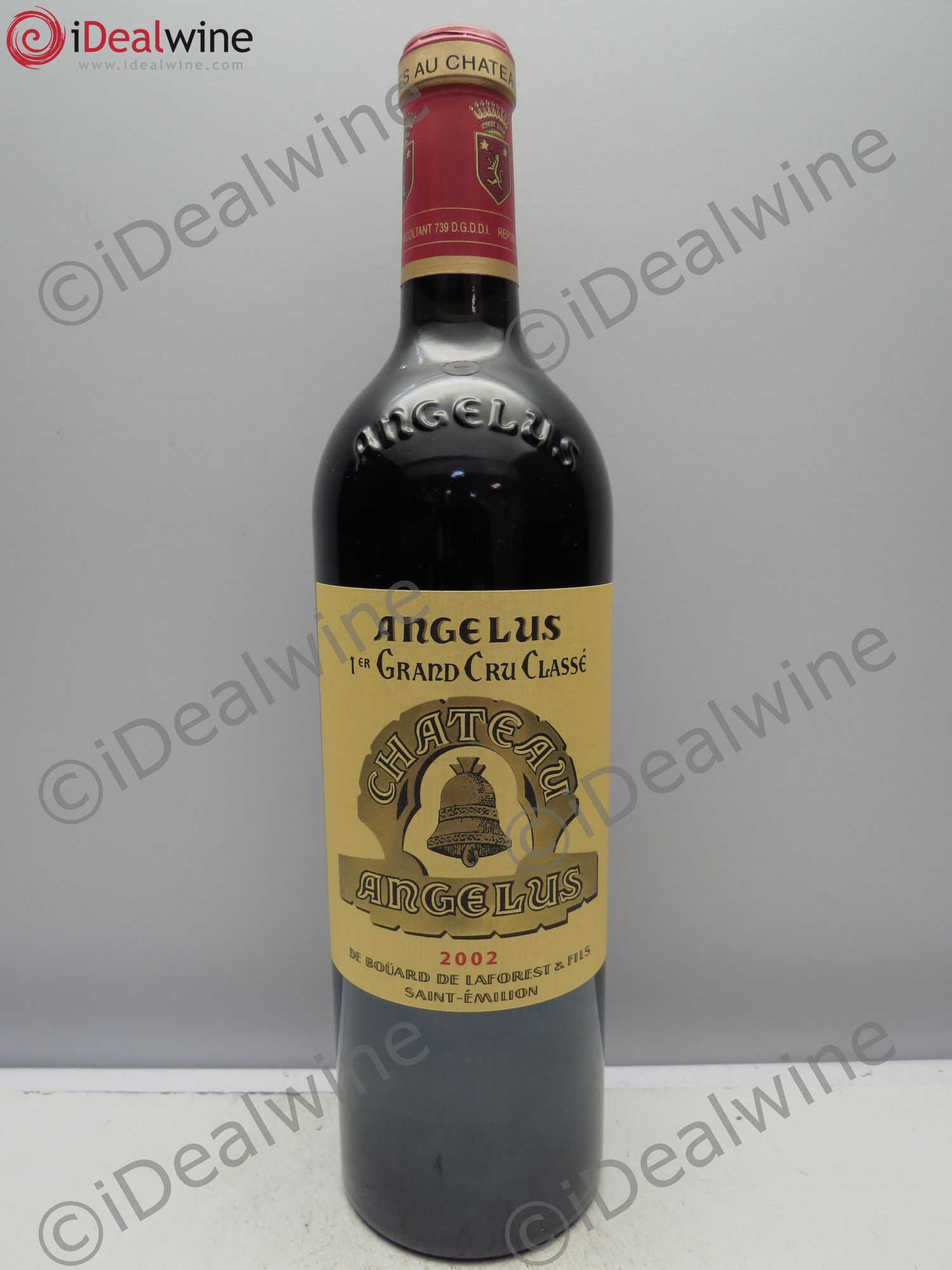 Château Angélus 1er Grand Cru Classé A 2002 - Lot de 6 bouteilles - 0