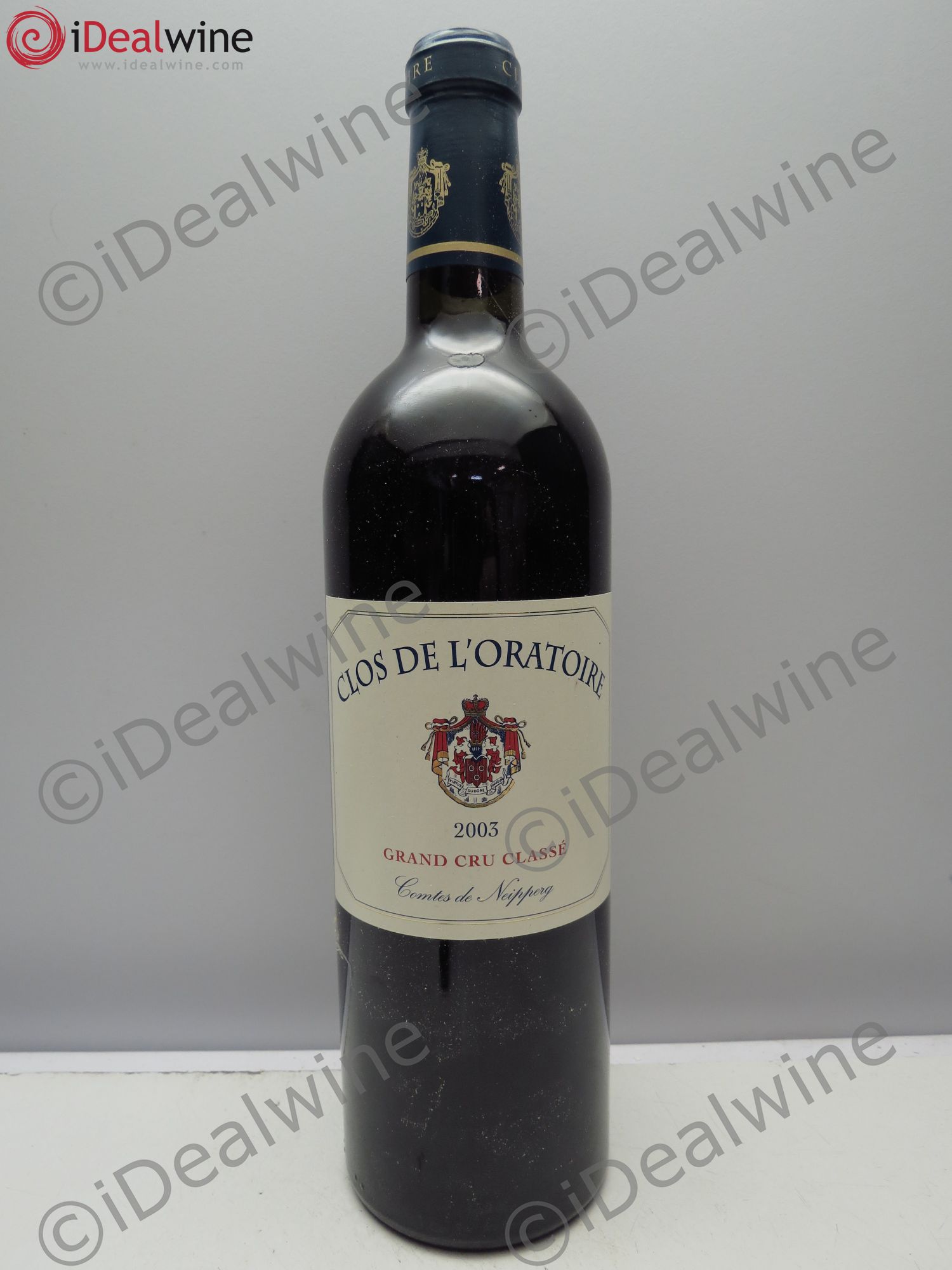 Clos de l'Oratoire Grand Cru Classé 2003 - Lot de 6 bouteilles - 0