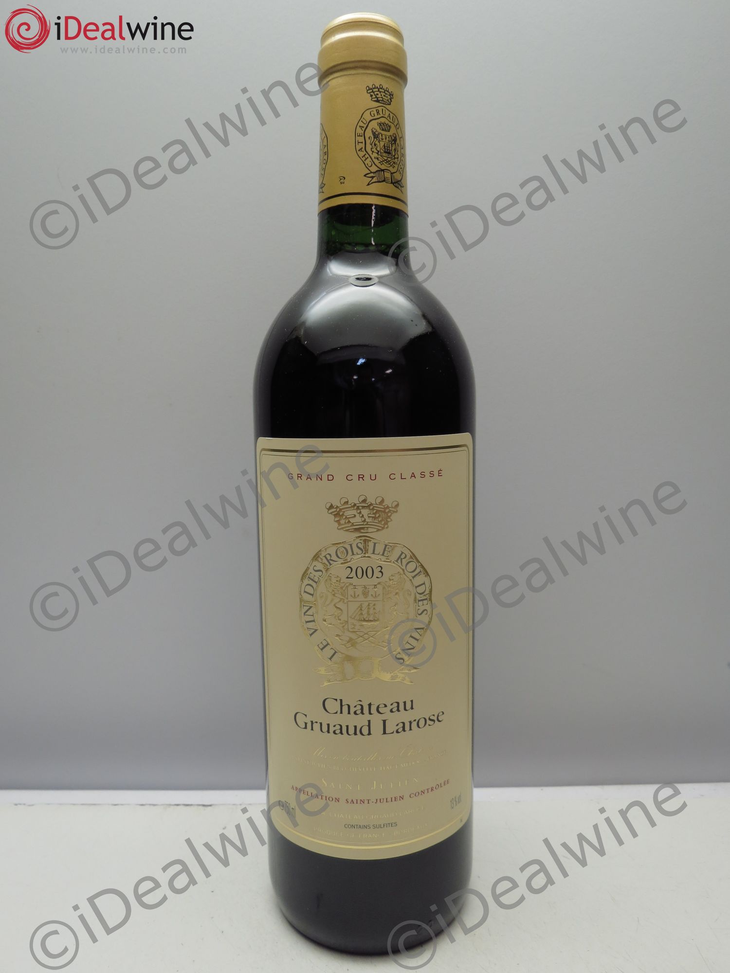 Château Gruaud Larose 2ème Grand Cru Classé 2003 - Lot de 12 bouteilles - 0