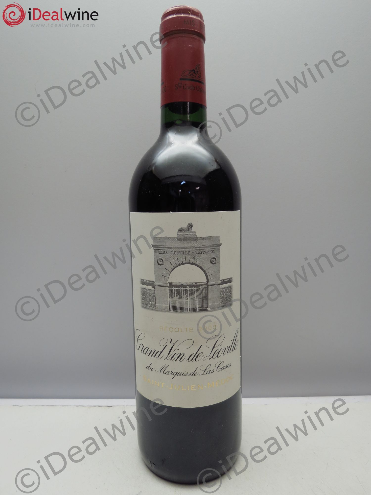Château Léoville Las Cases 2ème Grand Cru Classé 2003 - Lot de 1 bouteille - 0