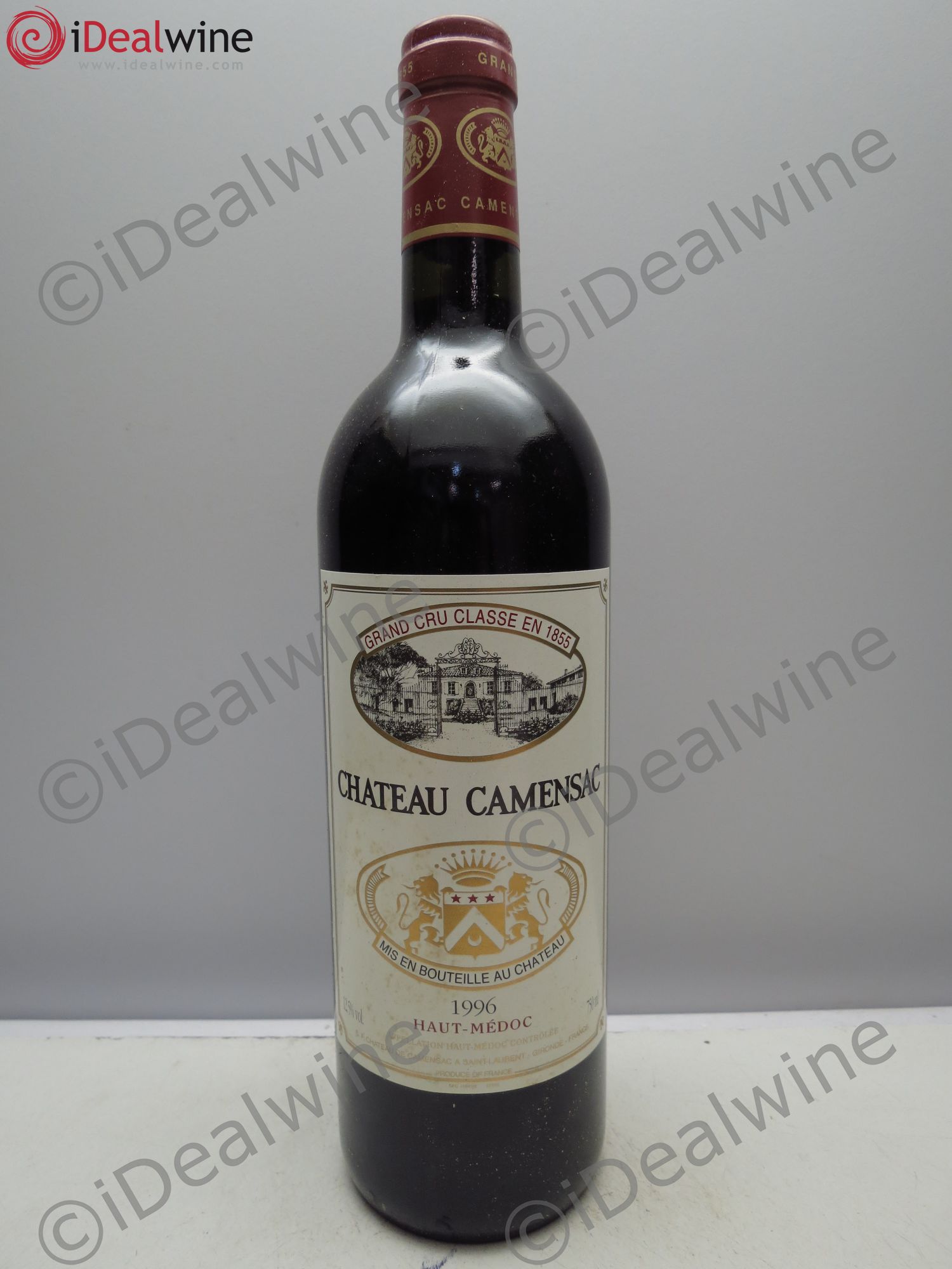 Château Camensac 5ème Grand Cru Classé 1996 - Lot de 12 bouteilles - 0